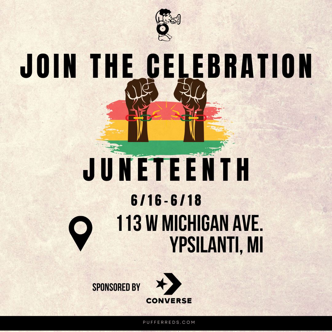 Puffer Reds x Converse Juneteenth Celebration