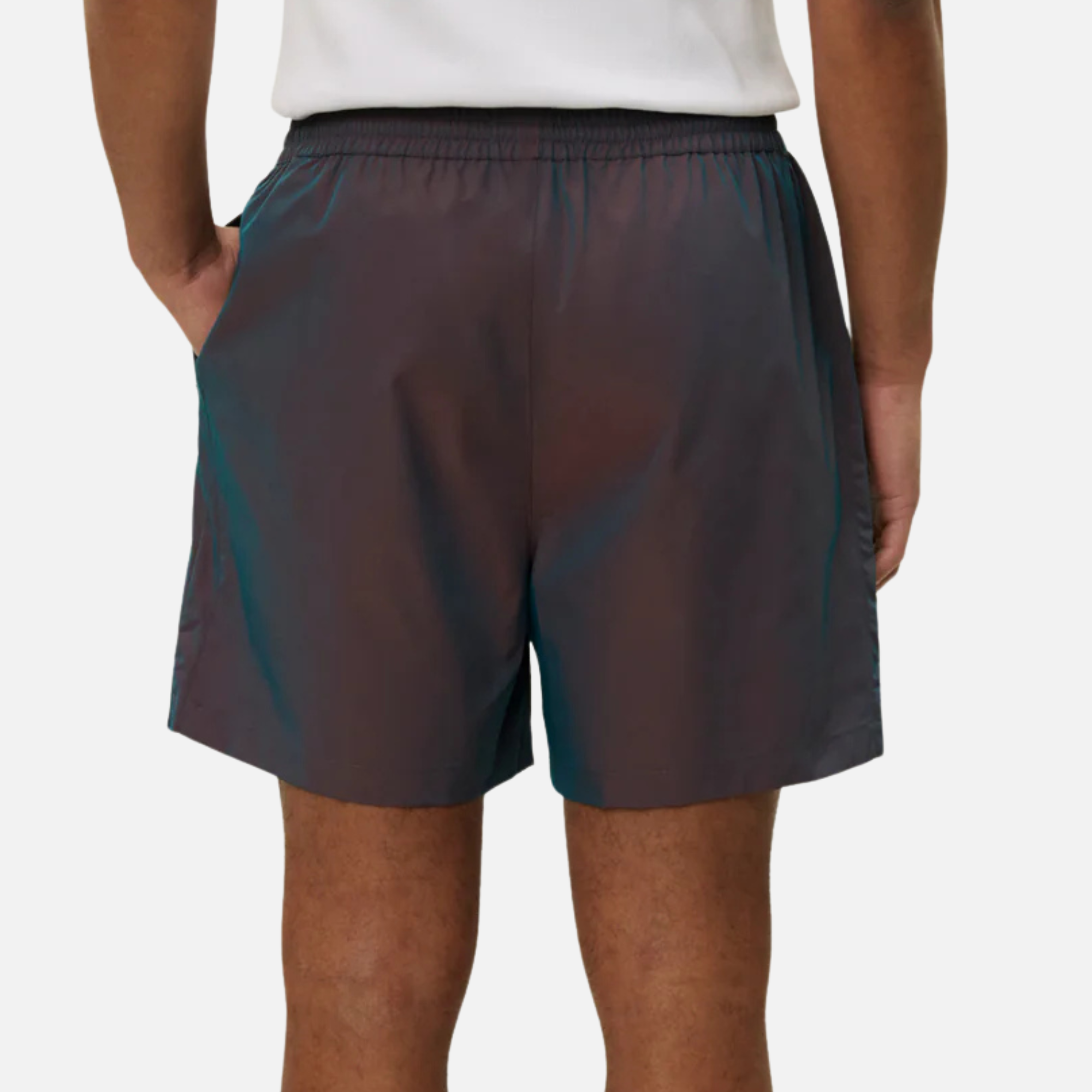 Les Deux Smith Shiny Tech Shorts