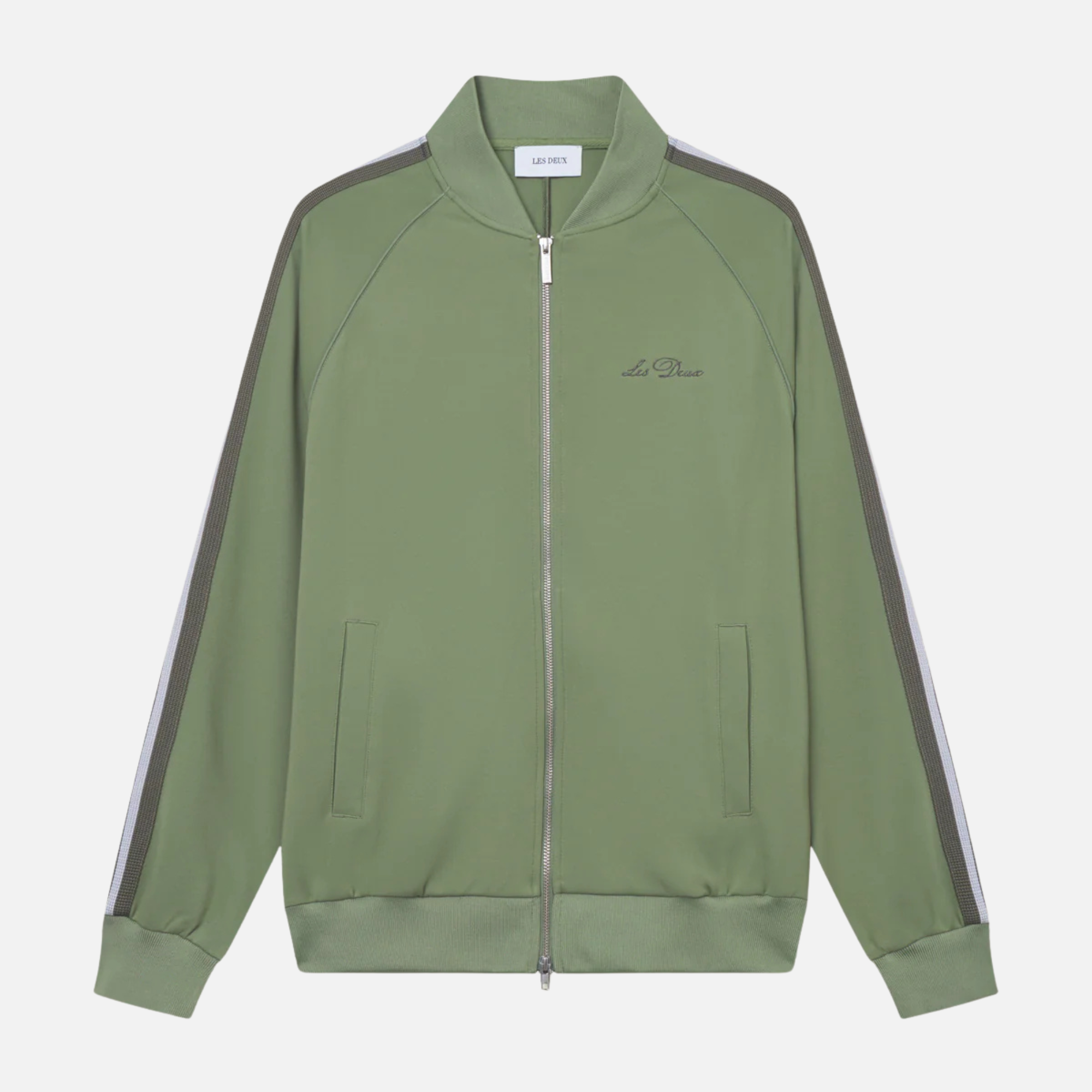 Les Deux Oil Green Sterling Track Jacket