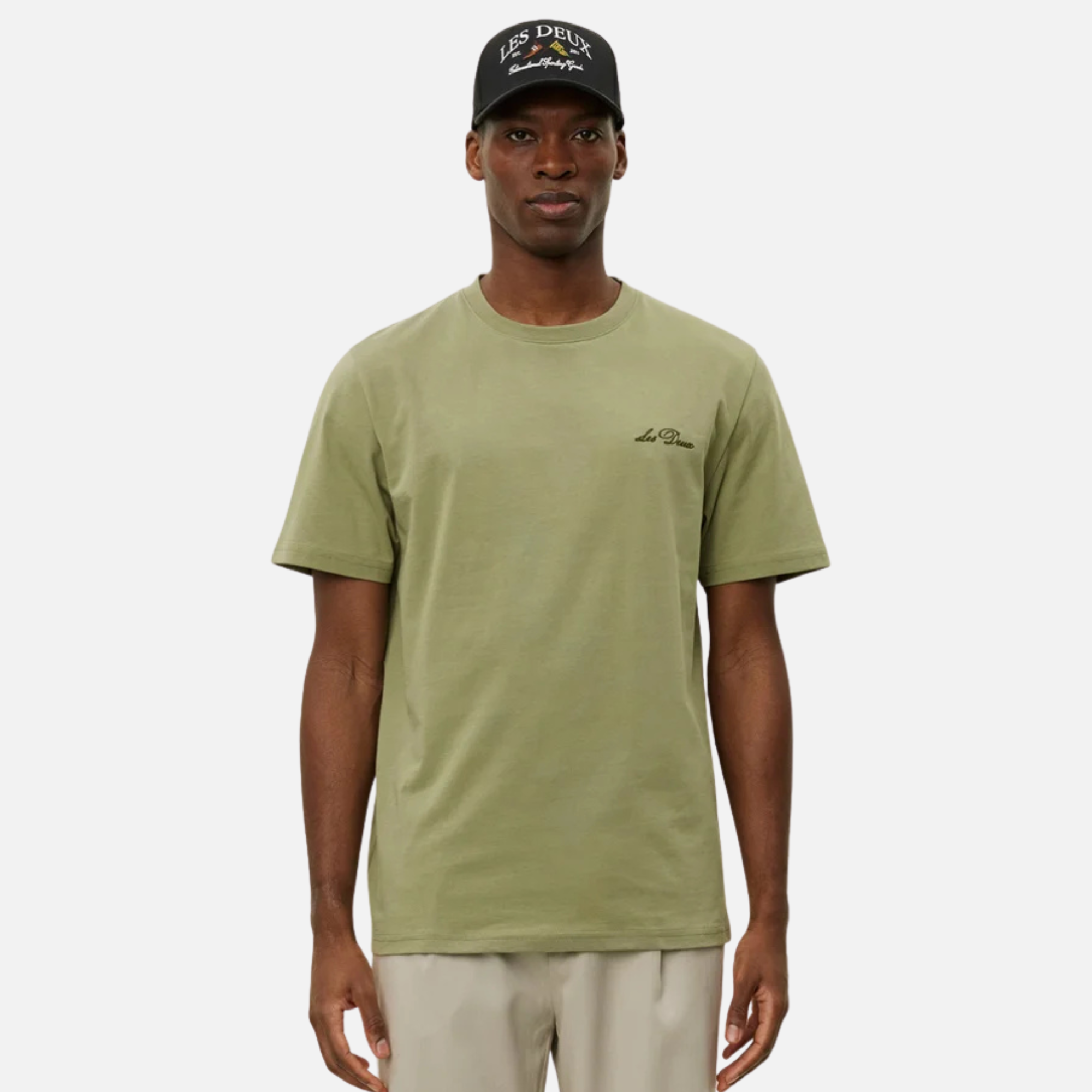 Les Deux Green Wild Flower T-Shirt