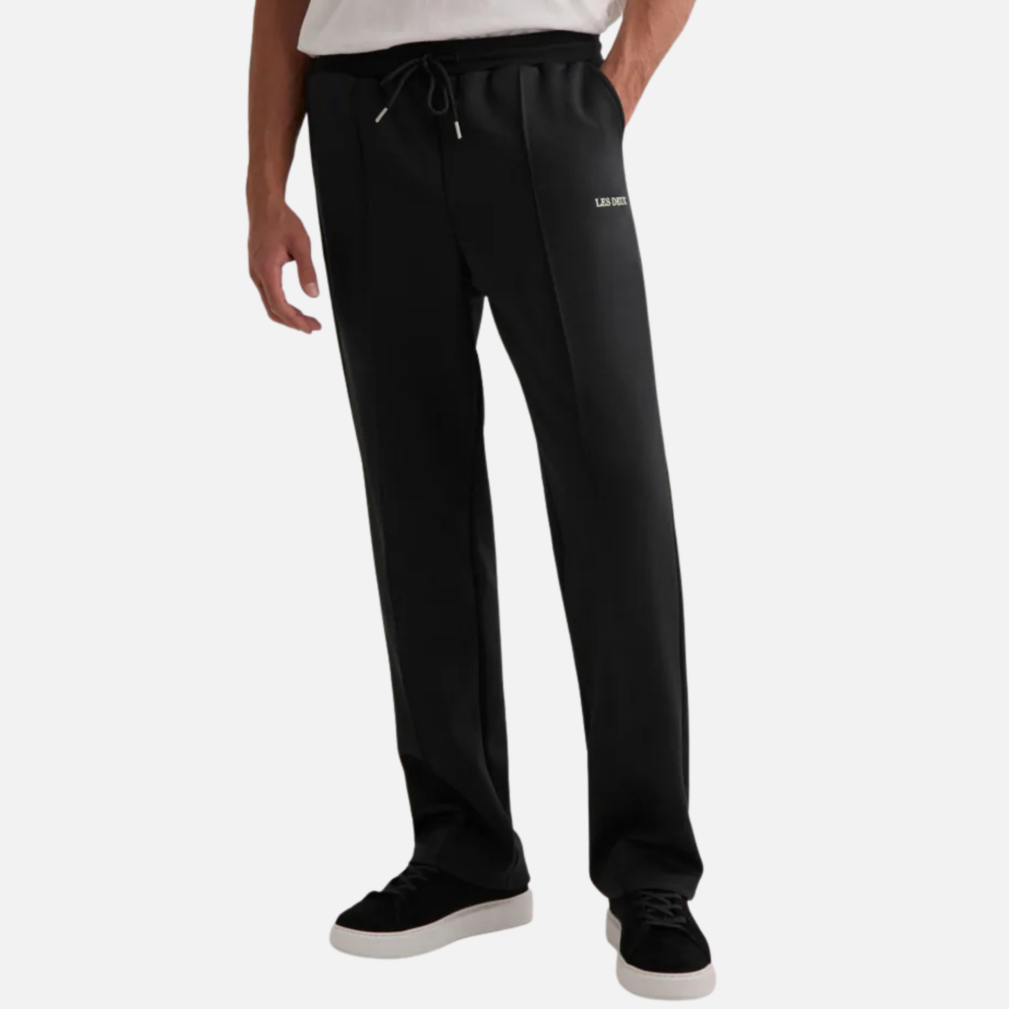 Les Deux Ballier Casual Black Track Pants