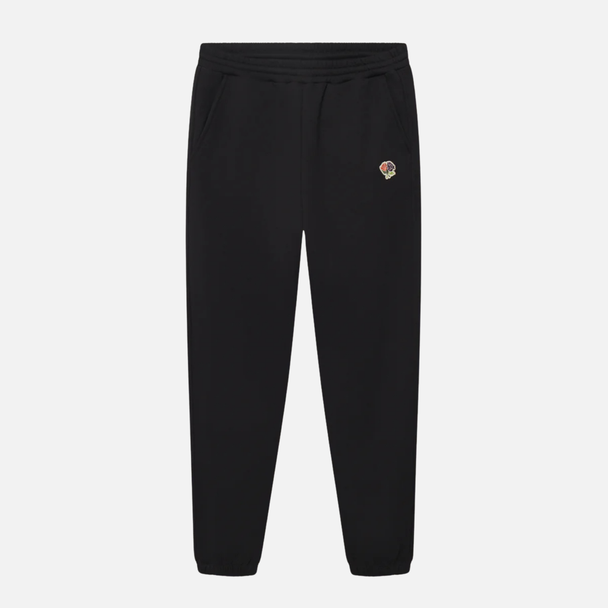Les Deux Black Felipe Patch Sweatpants