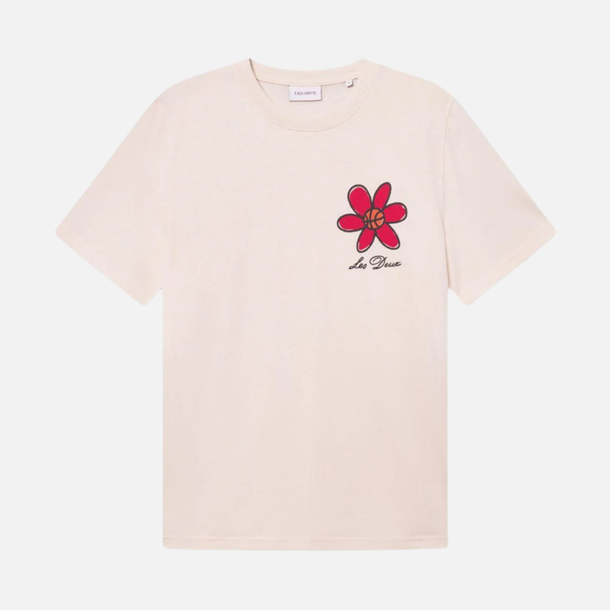 Les Deux Ivory Flower Basket T-Shirt