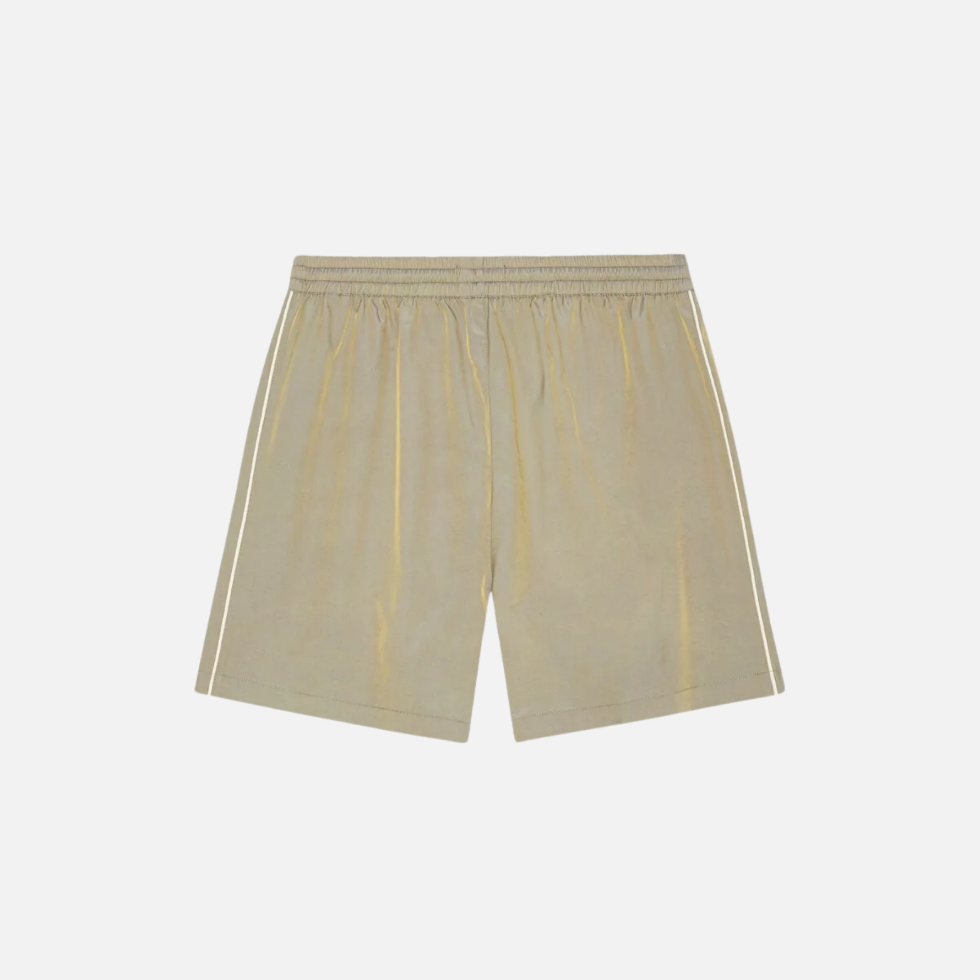 Les Deux Oak Sand Smith Shiny Track Shorts