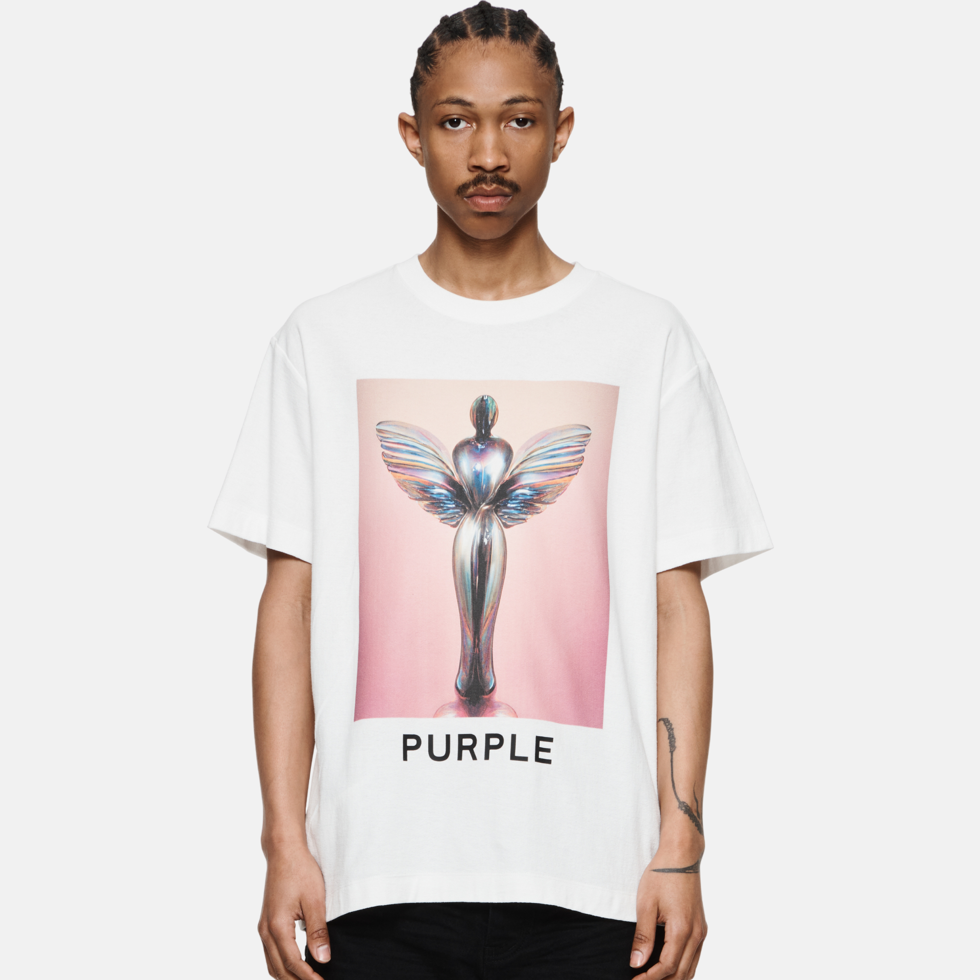 Purple Brand Coconut Milk 'Exit' T-Shirt