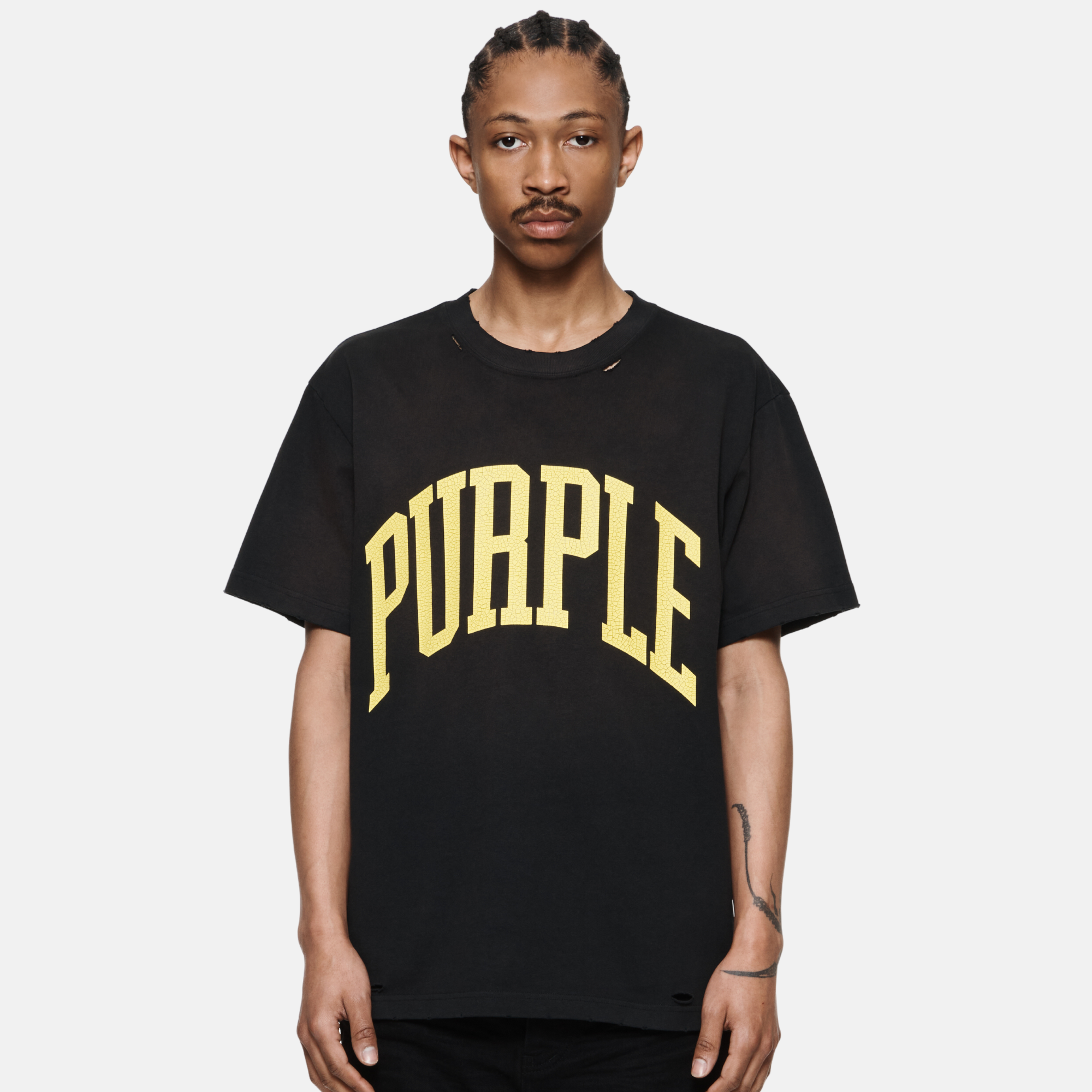 Purple Brand Collegiate T-Shirt – Puffer Reds