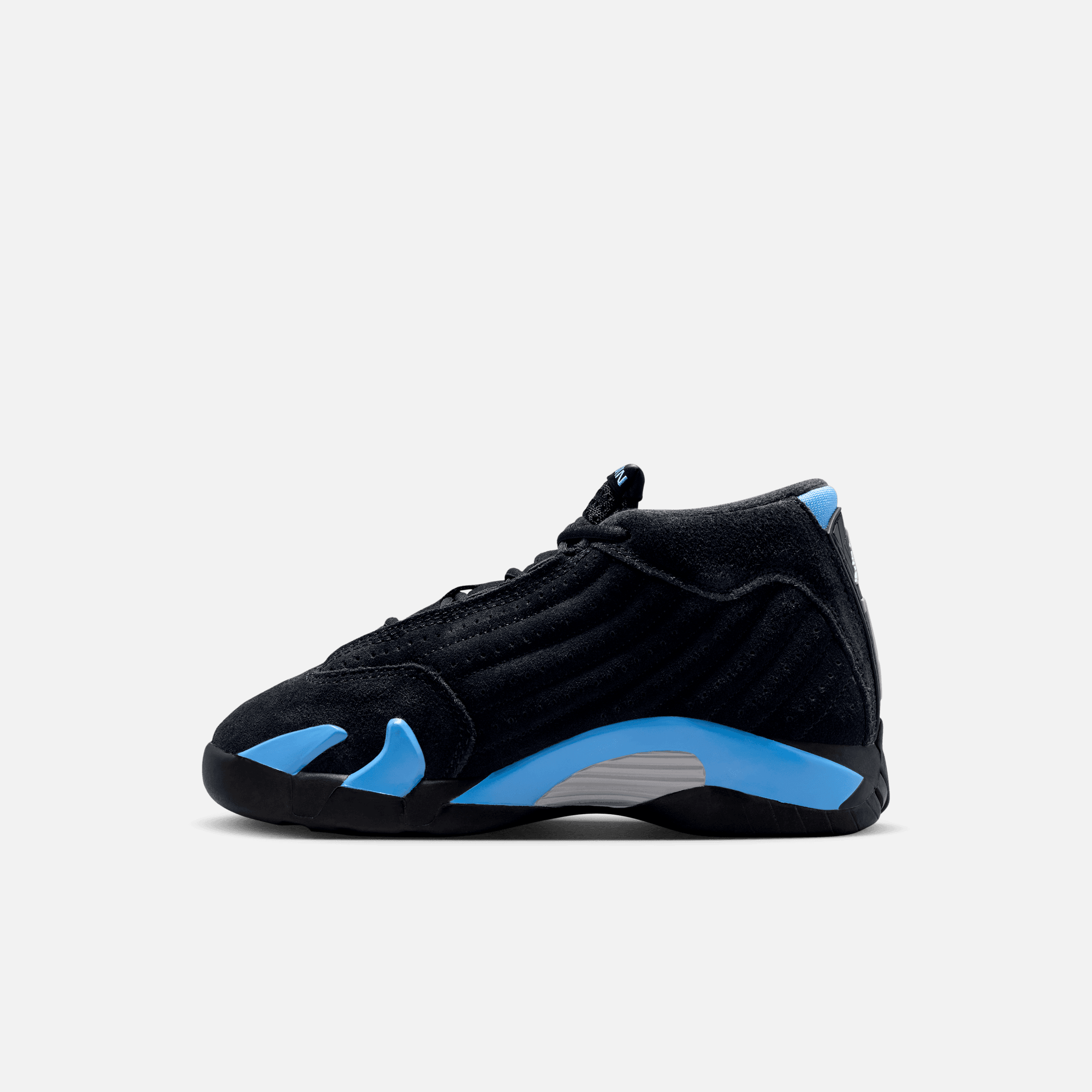 Air Jordan Kids' 14 Retro Black University Blue (PS)