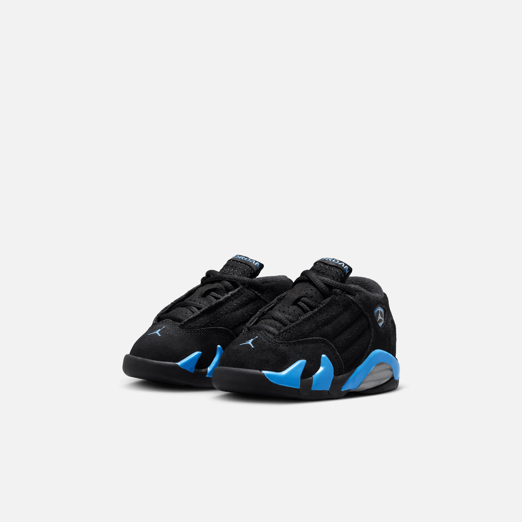 Air Jordan Kids' 14 Retro Black University Blue (TD)