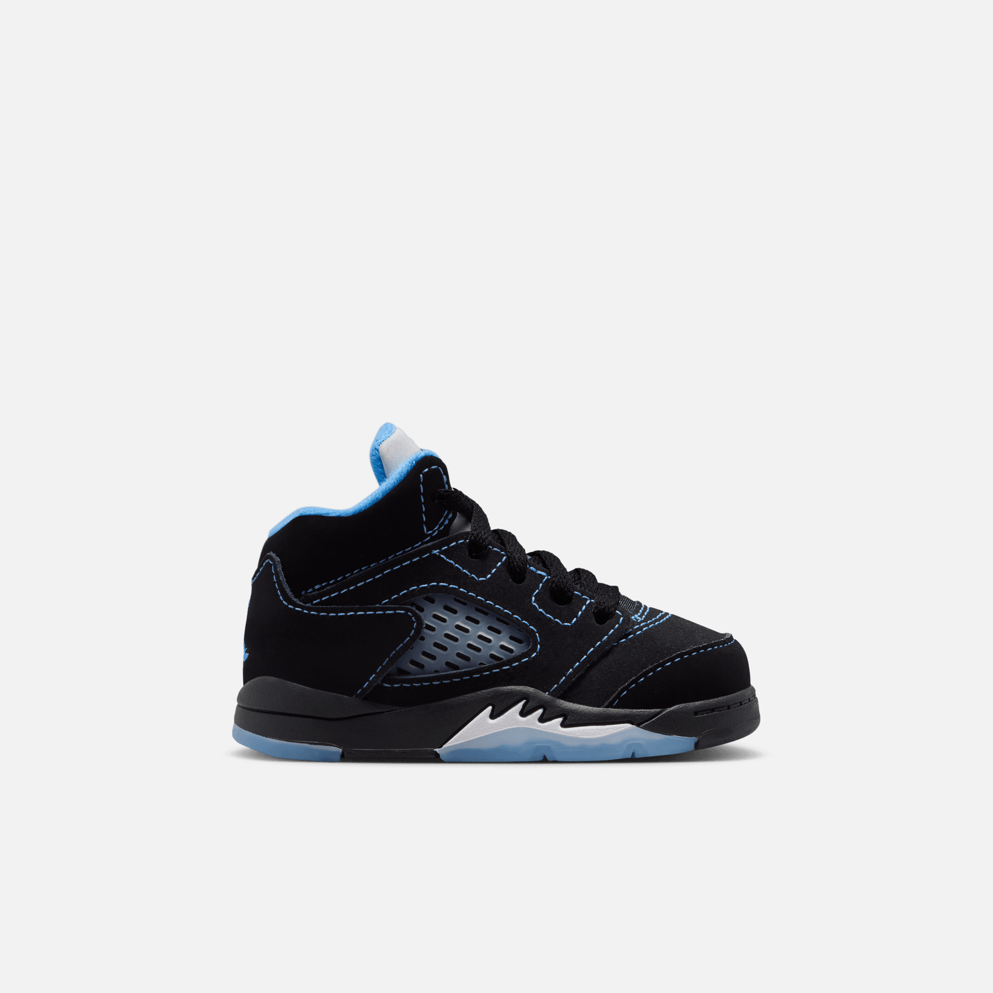 Air Jordan Kids' 5 Retro Black Carolina (TD)