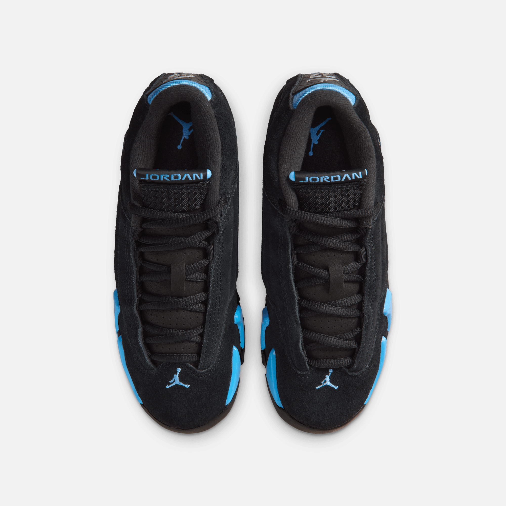 Air Jordan Big Kids' 14 Retro Black University Blue (GS)
