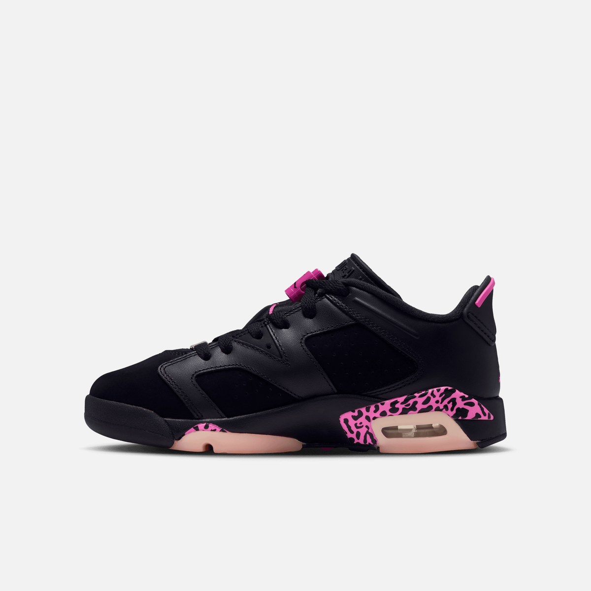 Air Jordan 6 Retro Low Black Pink Foam (GS)