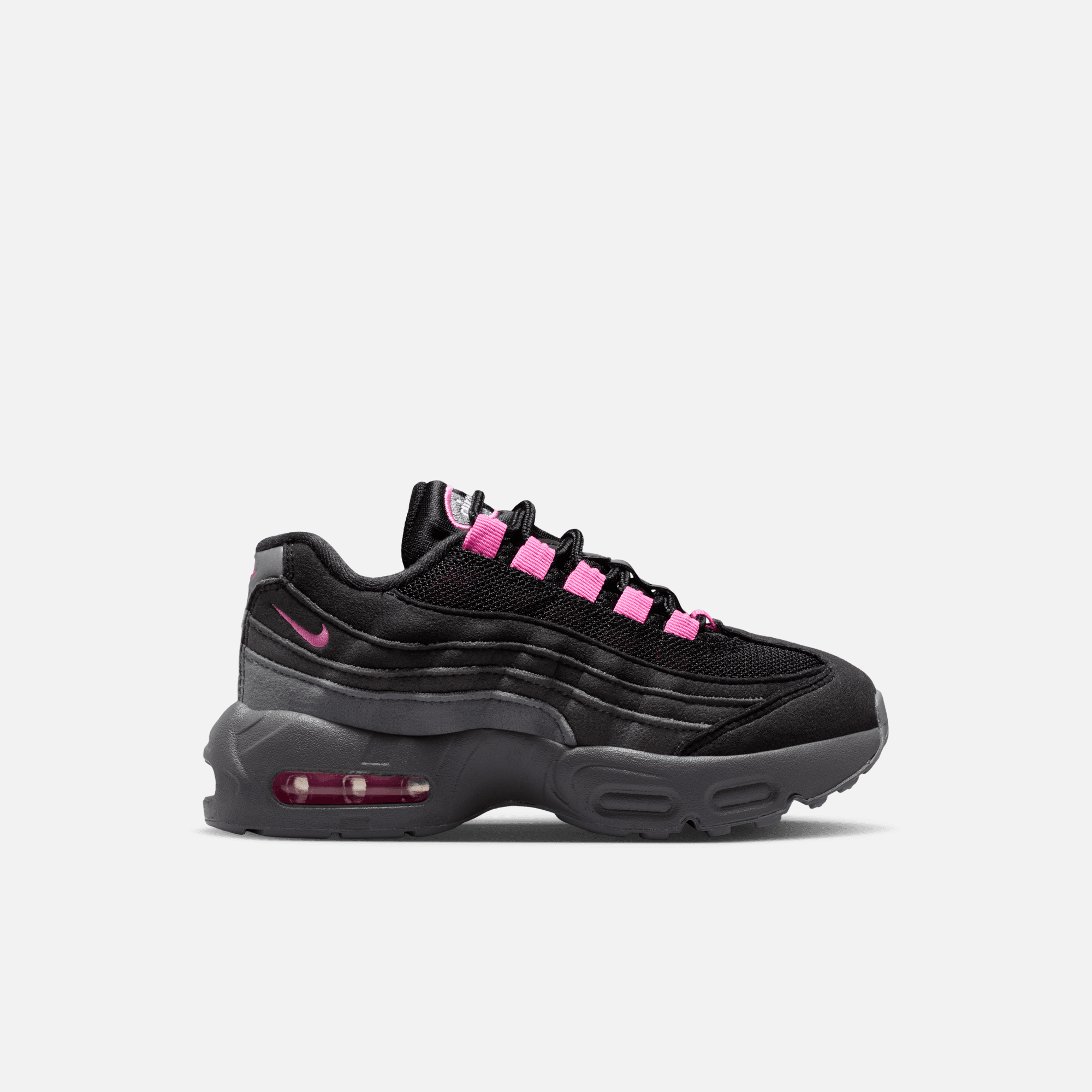 Nike Kids' Air Max 95 Black Playful Pink (PS)