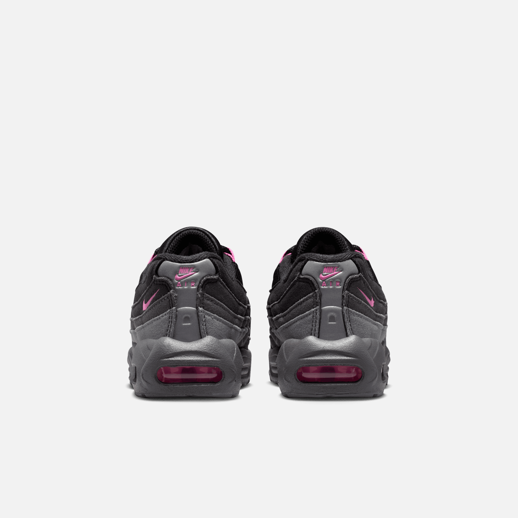 Nike Kids' Air Max 95 Black Playful Pink (PS)