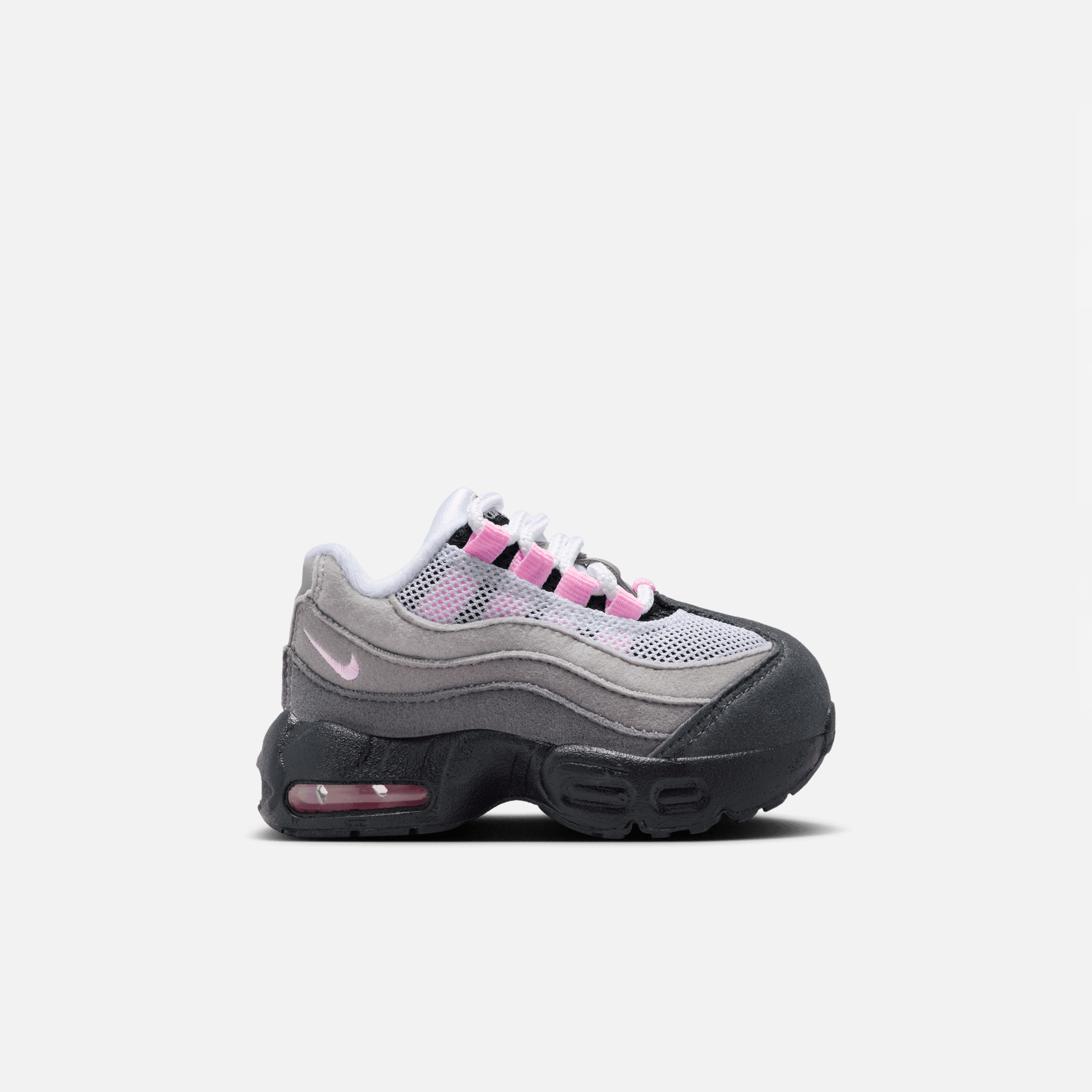 Nike Kids' Air Max 95 Pink Foam (TD) – Puffer Reds