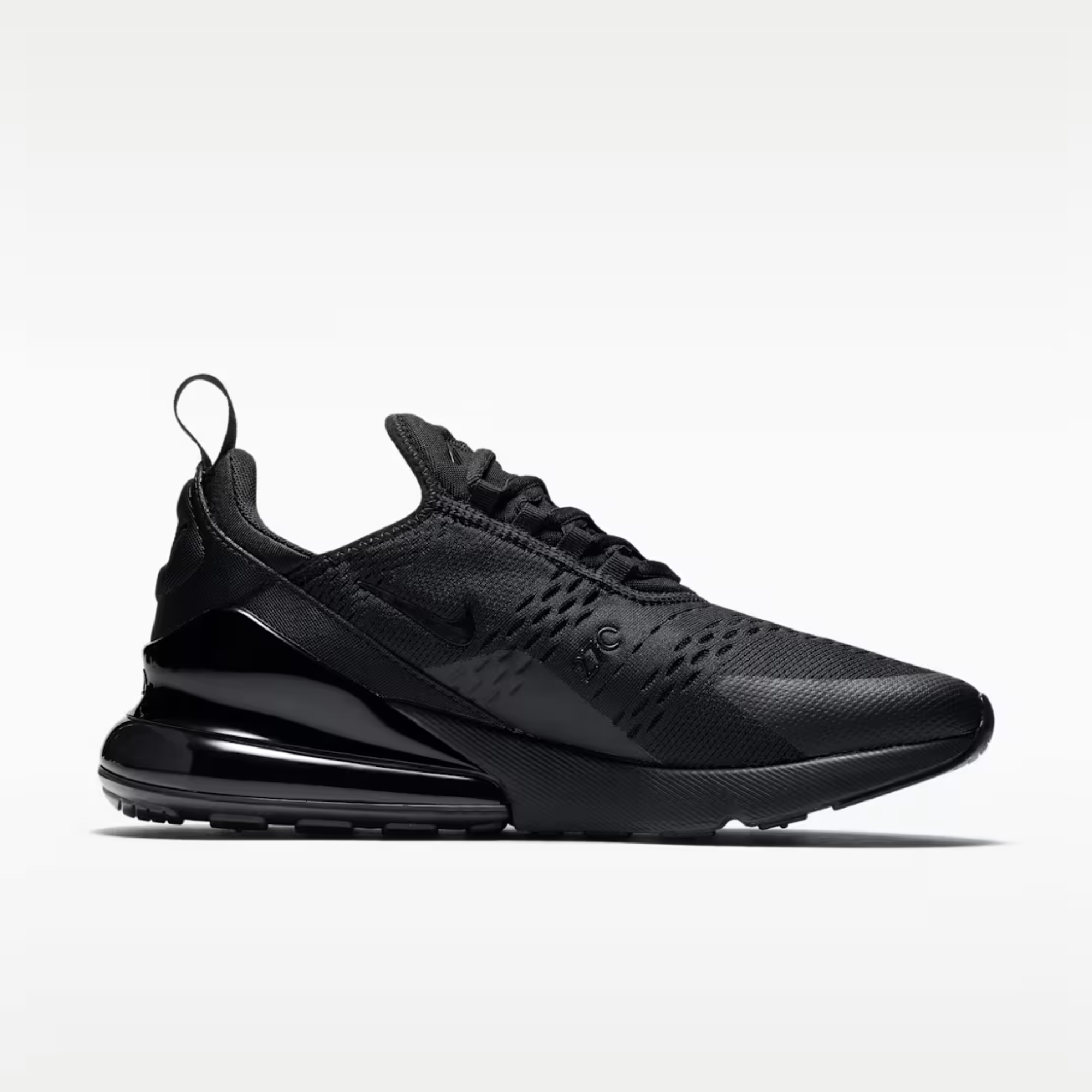 triple black nike sneakers