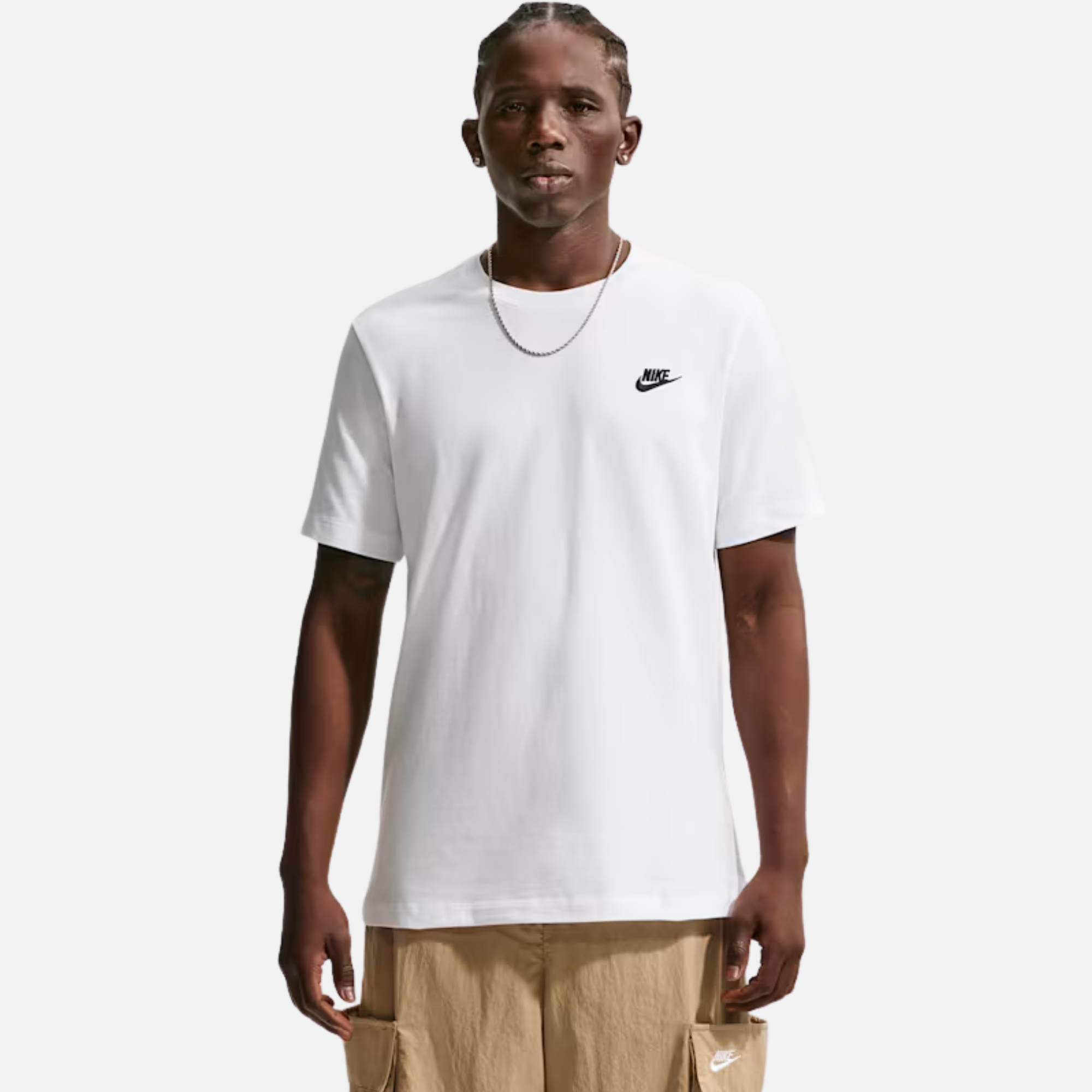 Nike Sportswear Club White T-Shirt