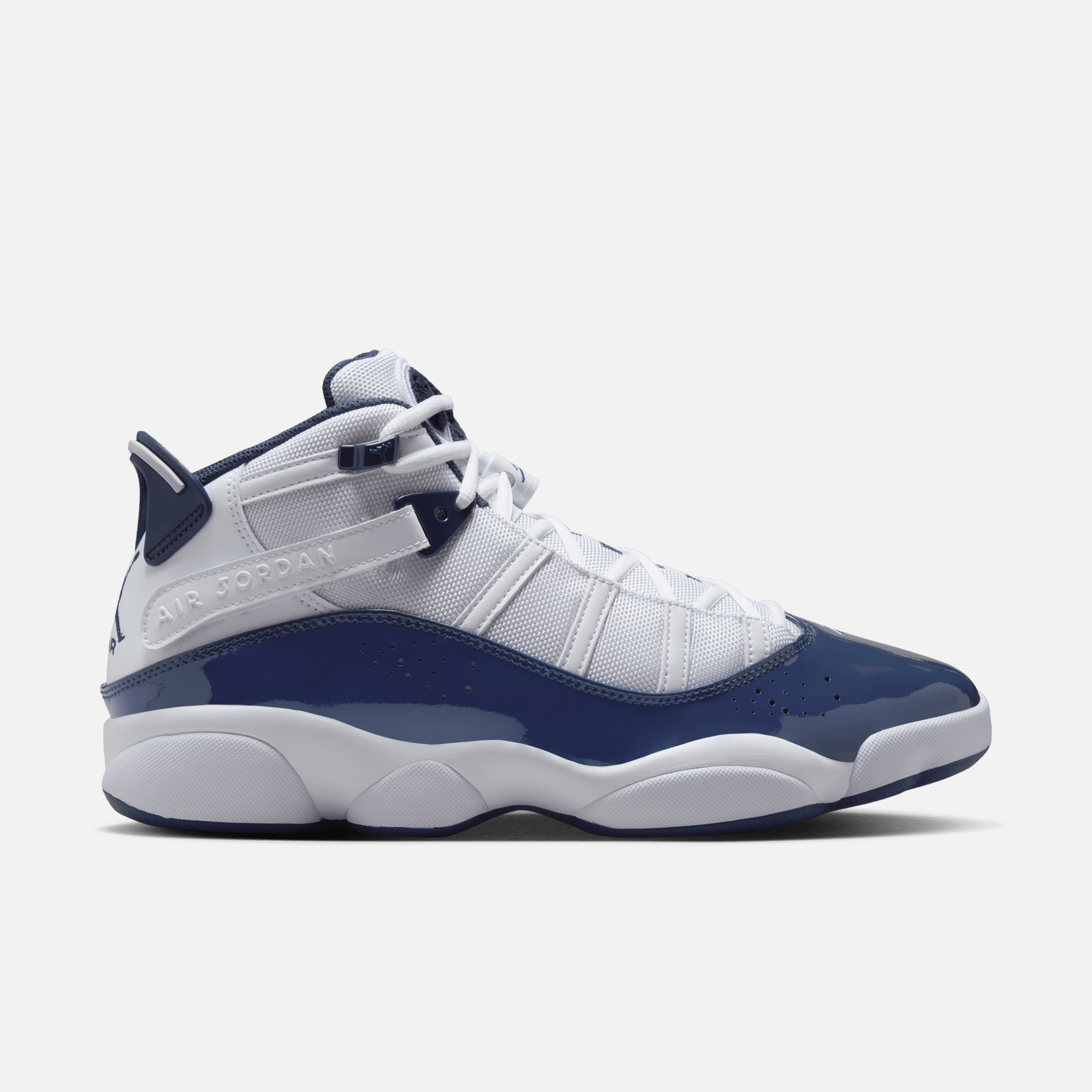 Air Jordan Rings Midnight Navy – Puffer Reds