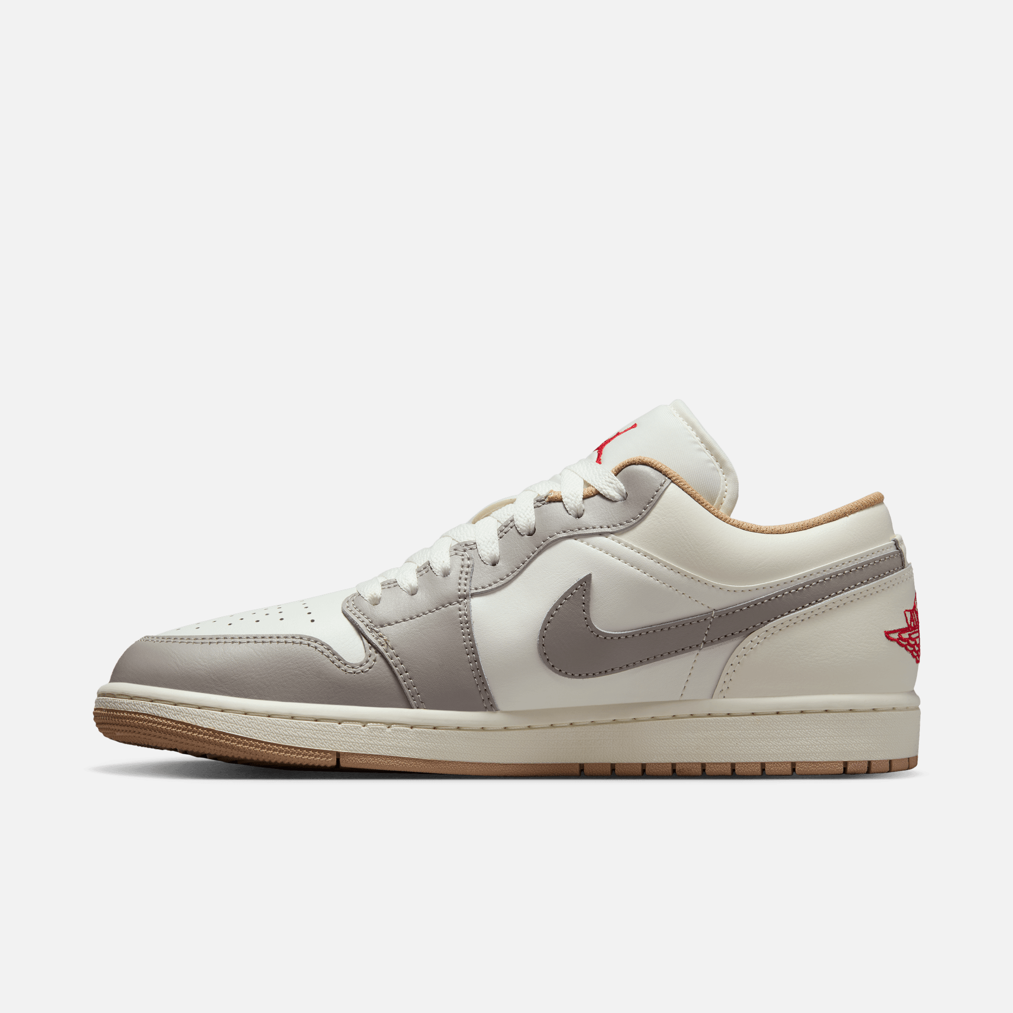 Air Jordan 1 Low Sail College Grey Rattan
