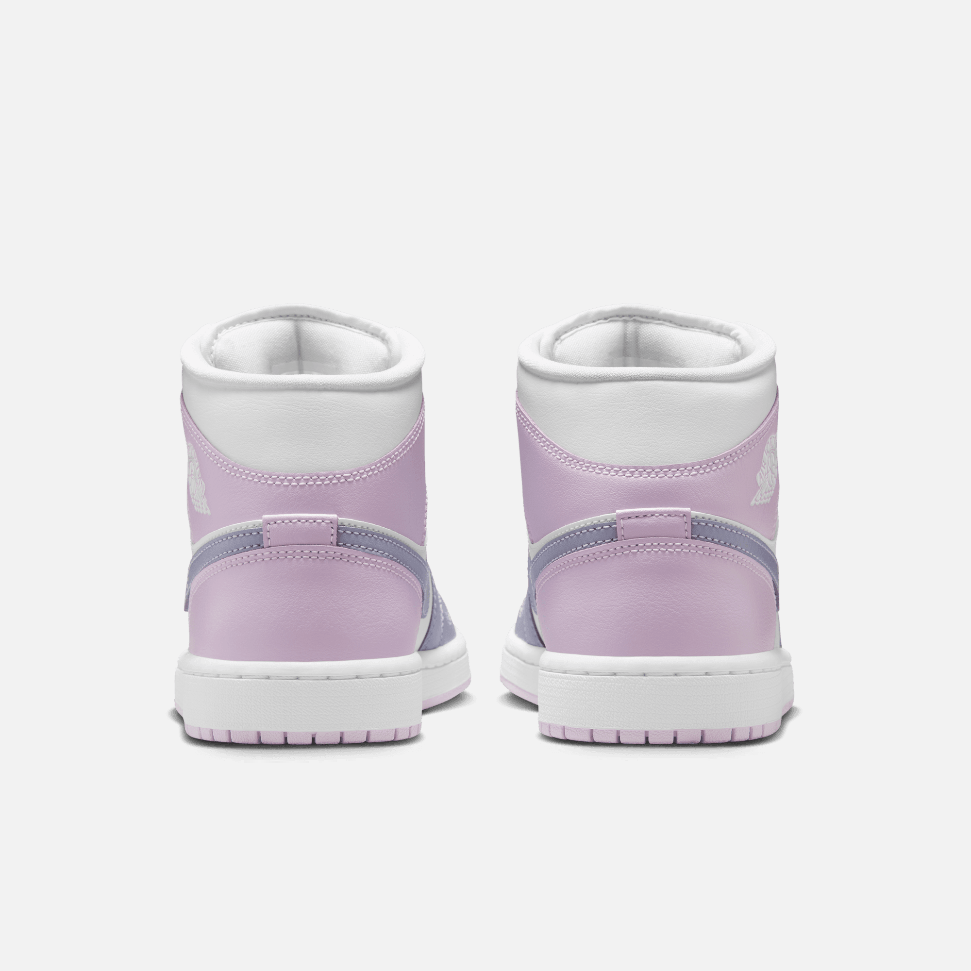 Air Jordan Women's 1 Mid Indigo Haze Doll White