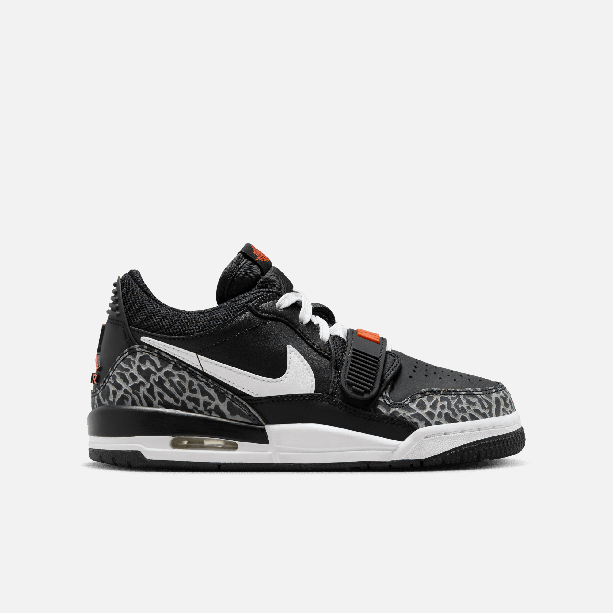 Air Jordan Legacy 312 Low Big Kid Black White 7