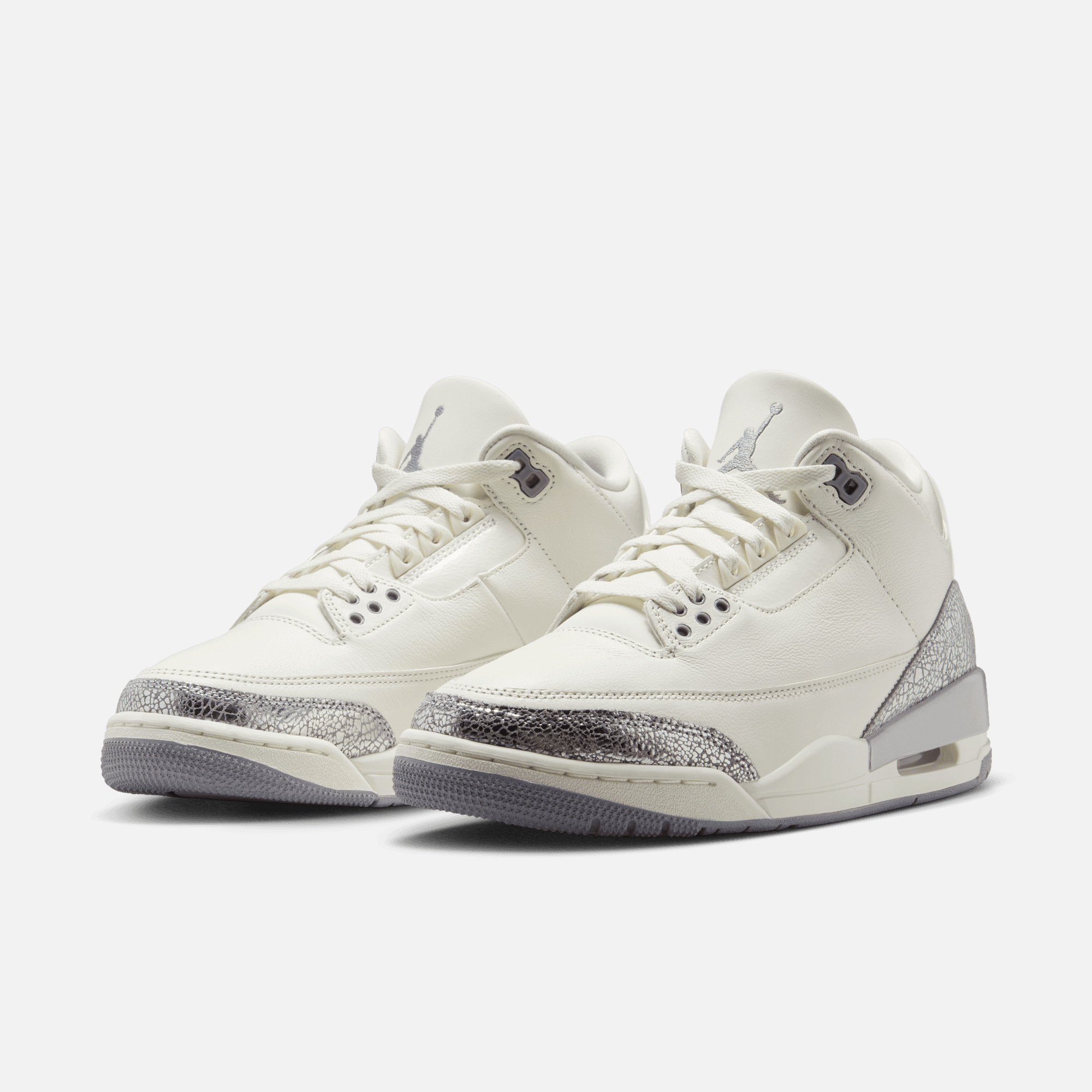 Air Jordan Women's 3 Retro Sail Cement Grey