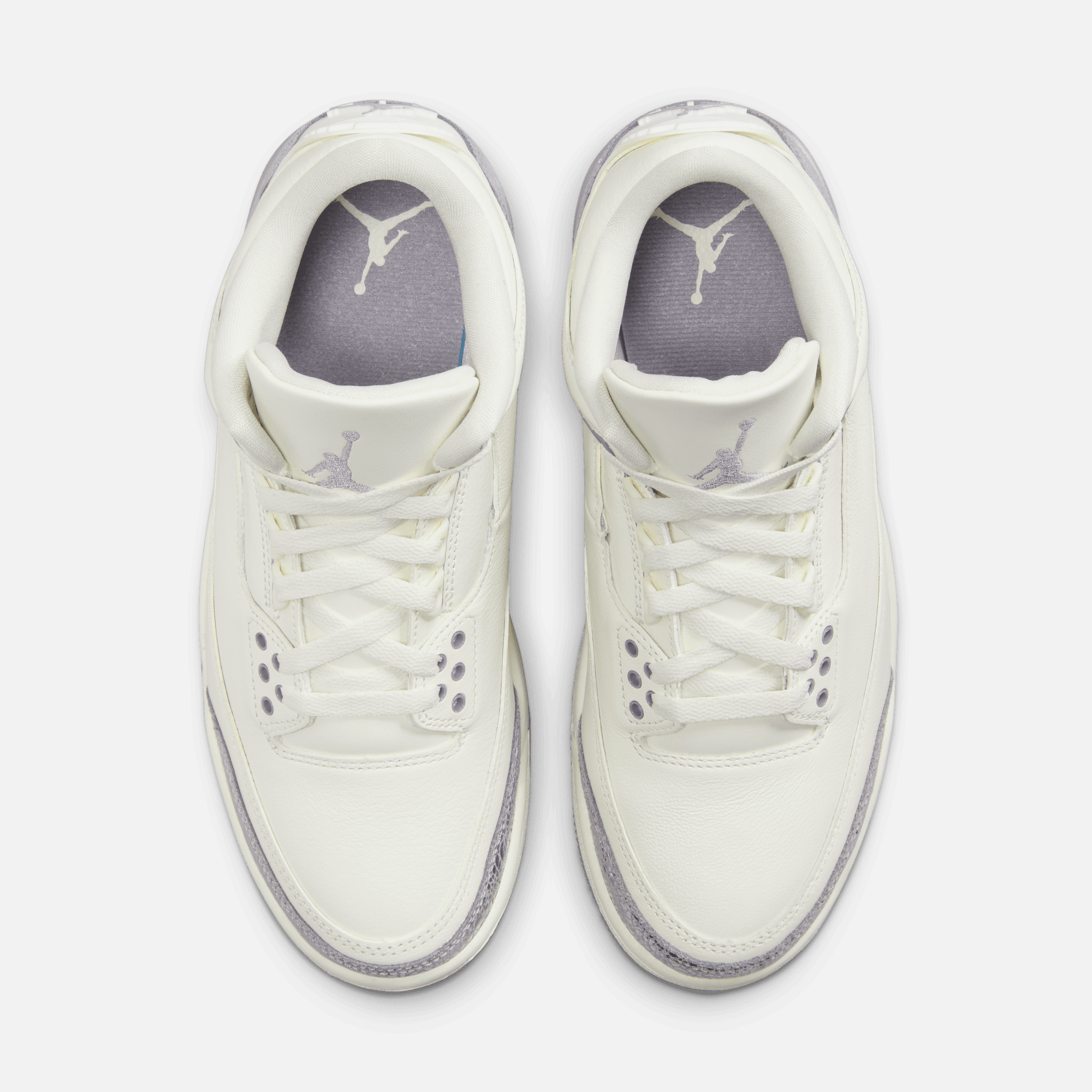 Air Jordan Women's 3 Retro Sail Cement Grey