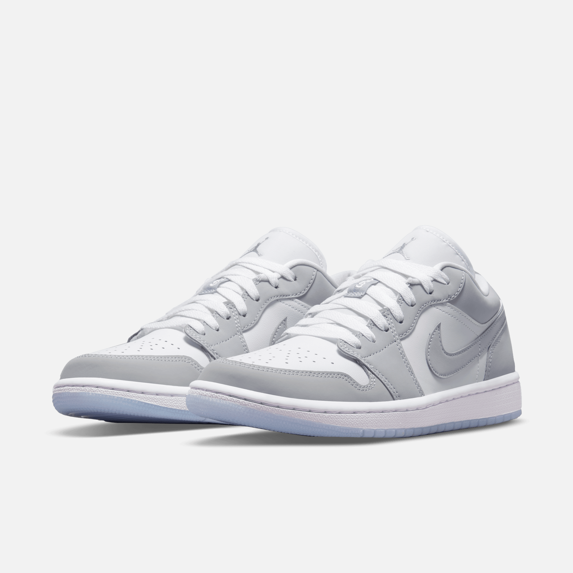 Air Jordan Women's 1 Low White Wolf Grey