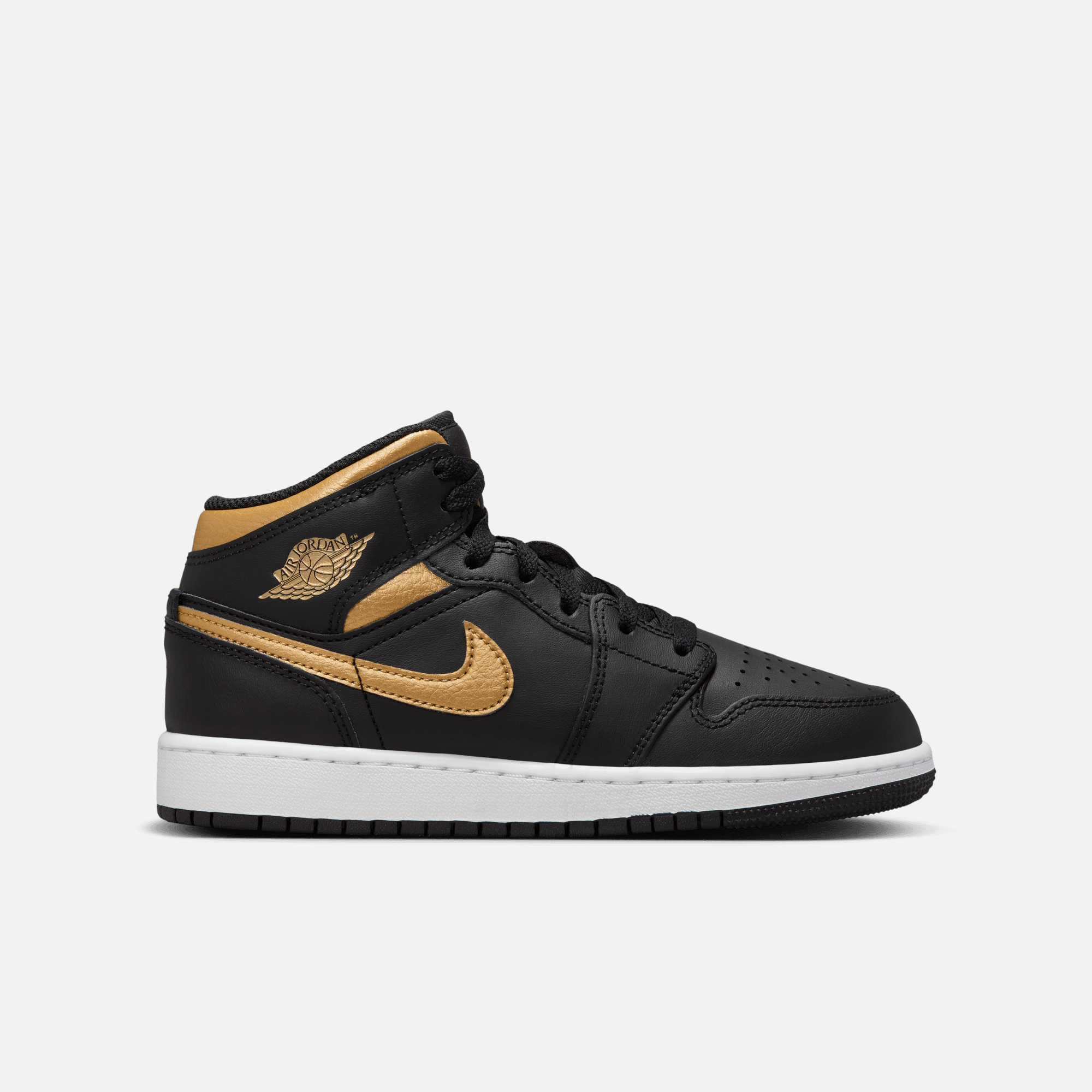 Air Jordan 1 Mid Black University Gold Size deals 6Y