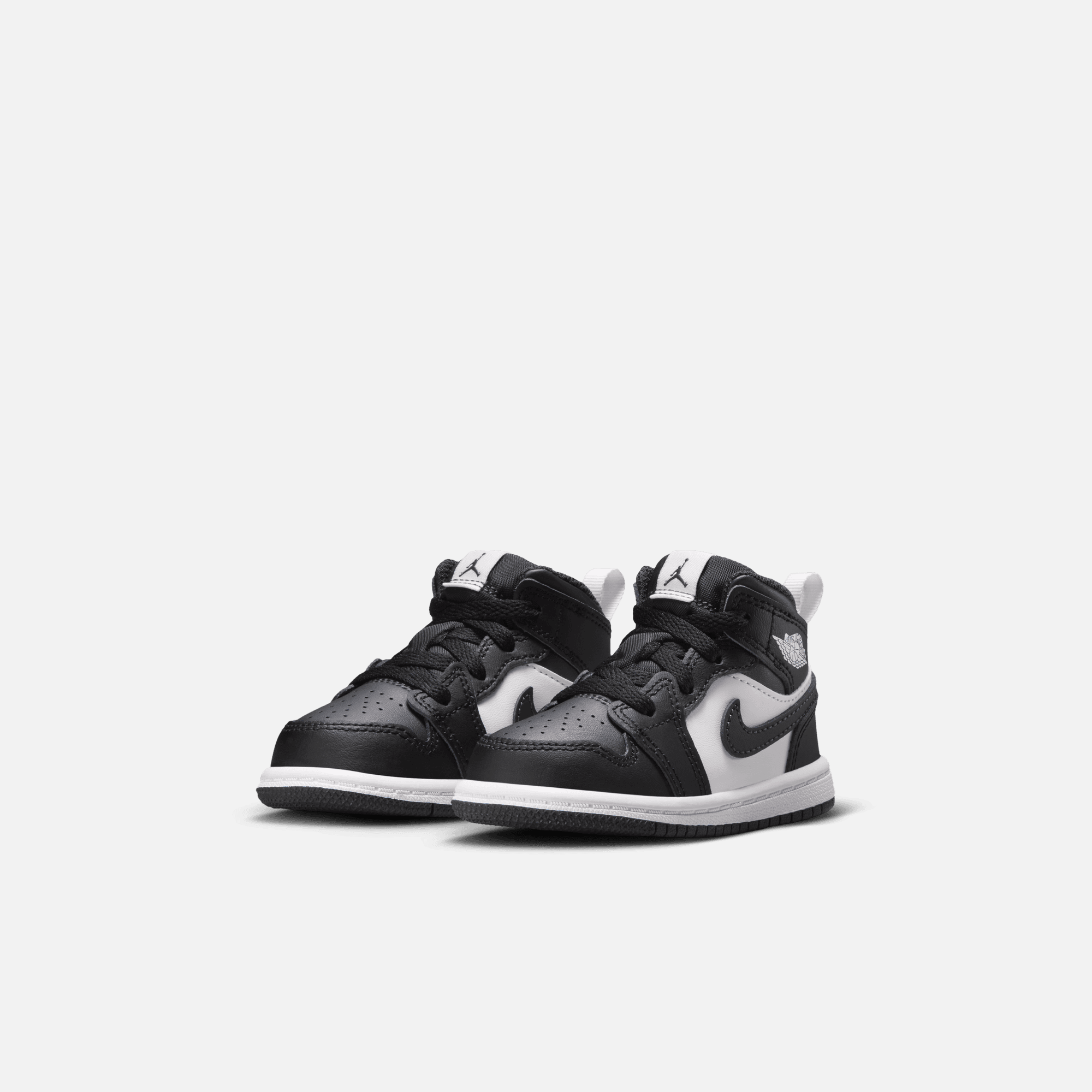 Air Jordan Kids' 1 Mid Black Off Noir (TD)