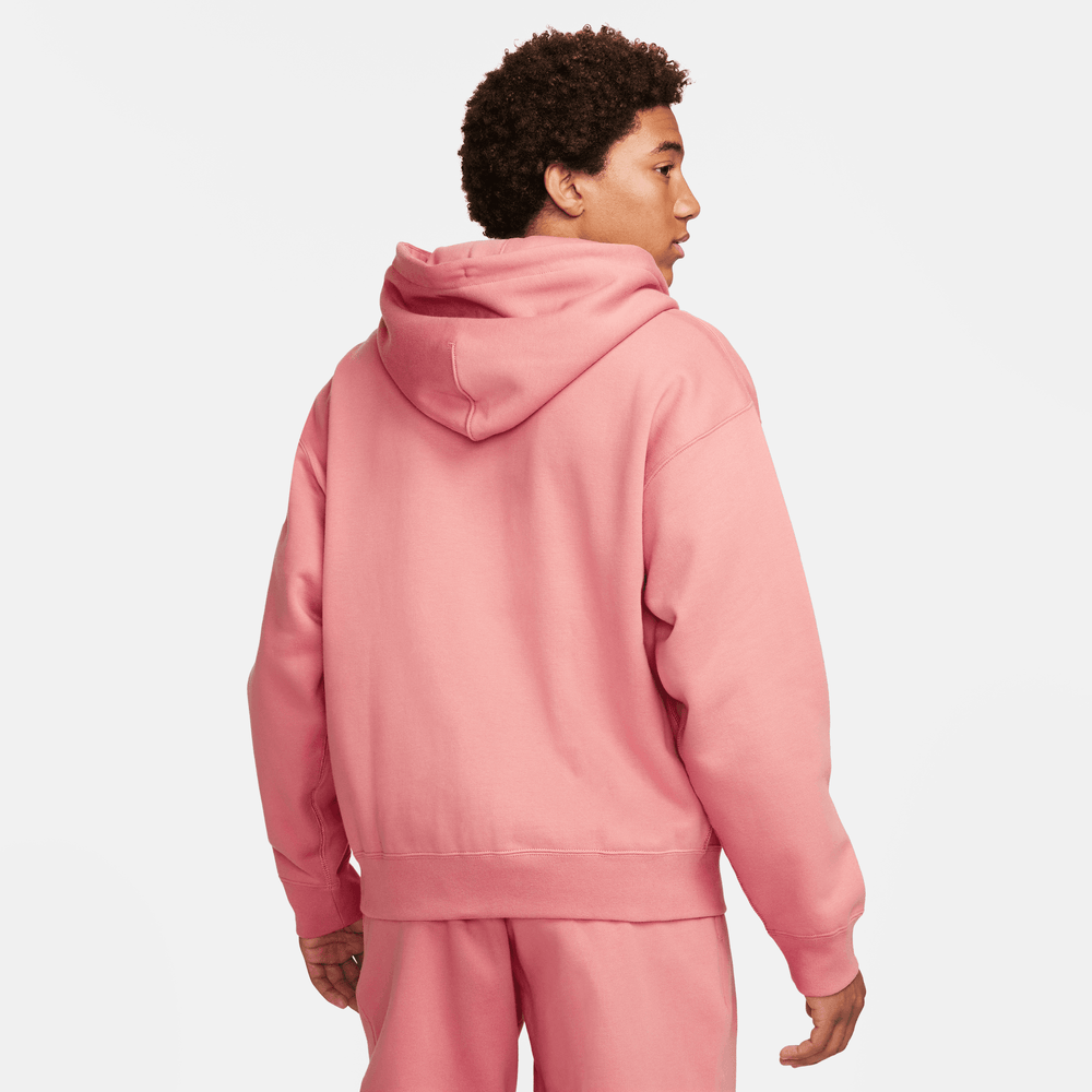 Nike Solo Swoosh Pink Full-Zip Hoodie