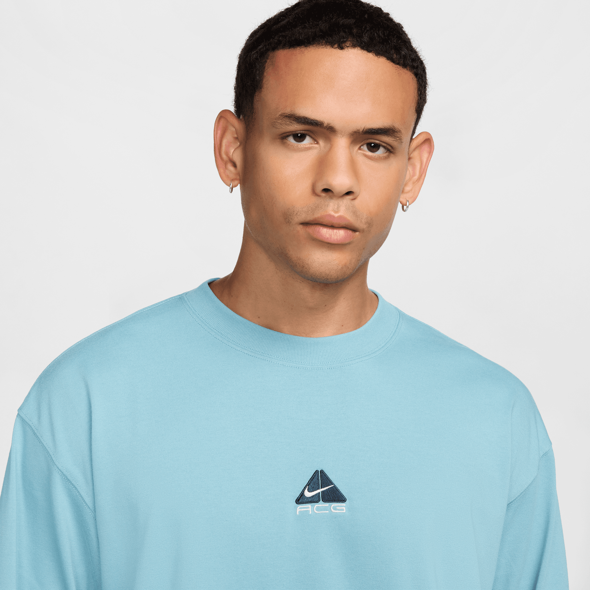 Nike ACG "Lungs" Denim Turq Blue Long-Sleeve T-Shirt