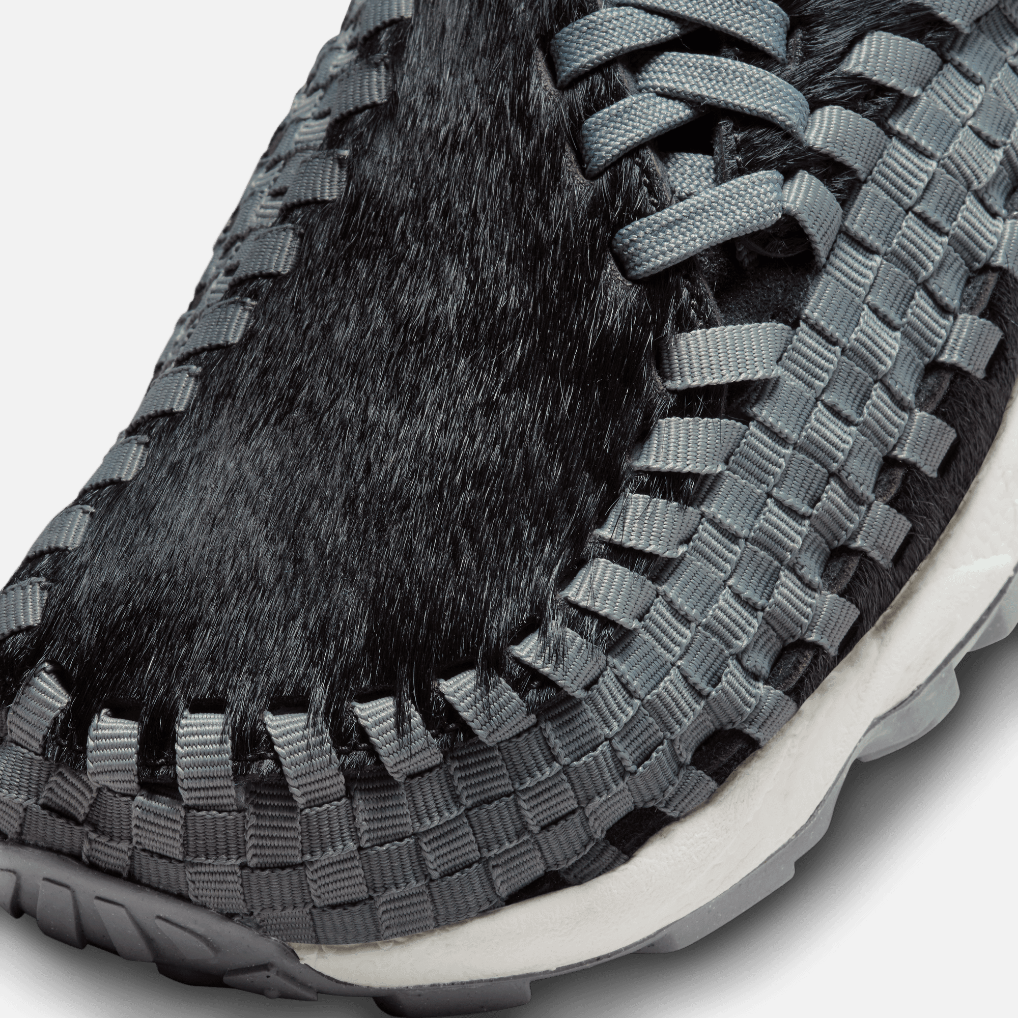 Nike Women's Air Footscape Woven Black Smoke Grey