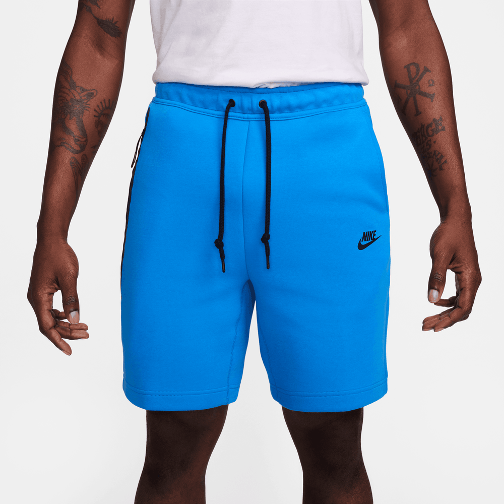 Nike Sportswear Light Blue Tech Fleece Shorts