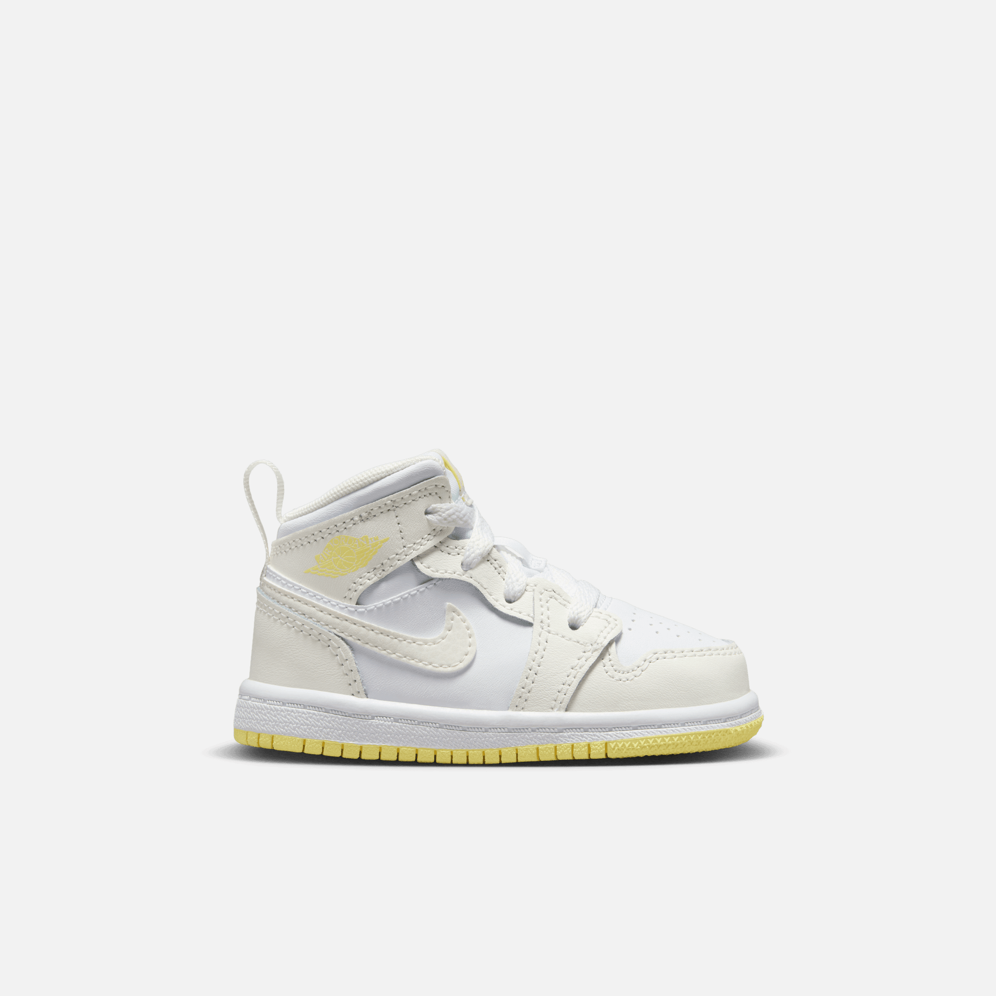Jordan 1 Mid Infant Toddler White 4