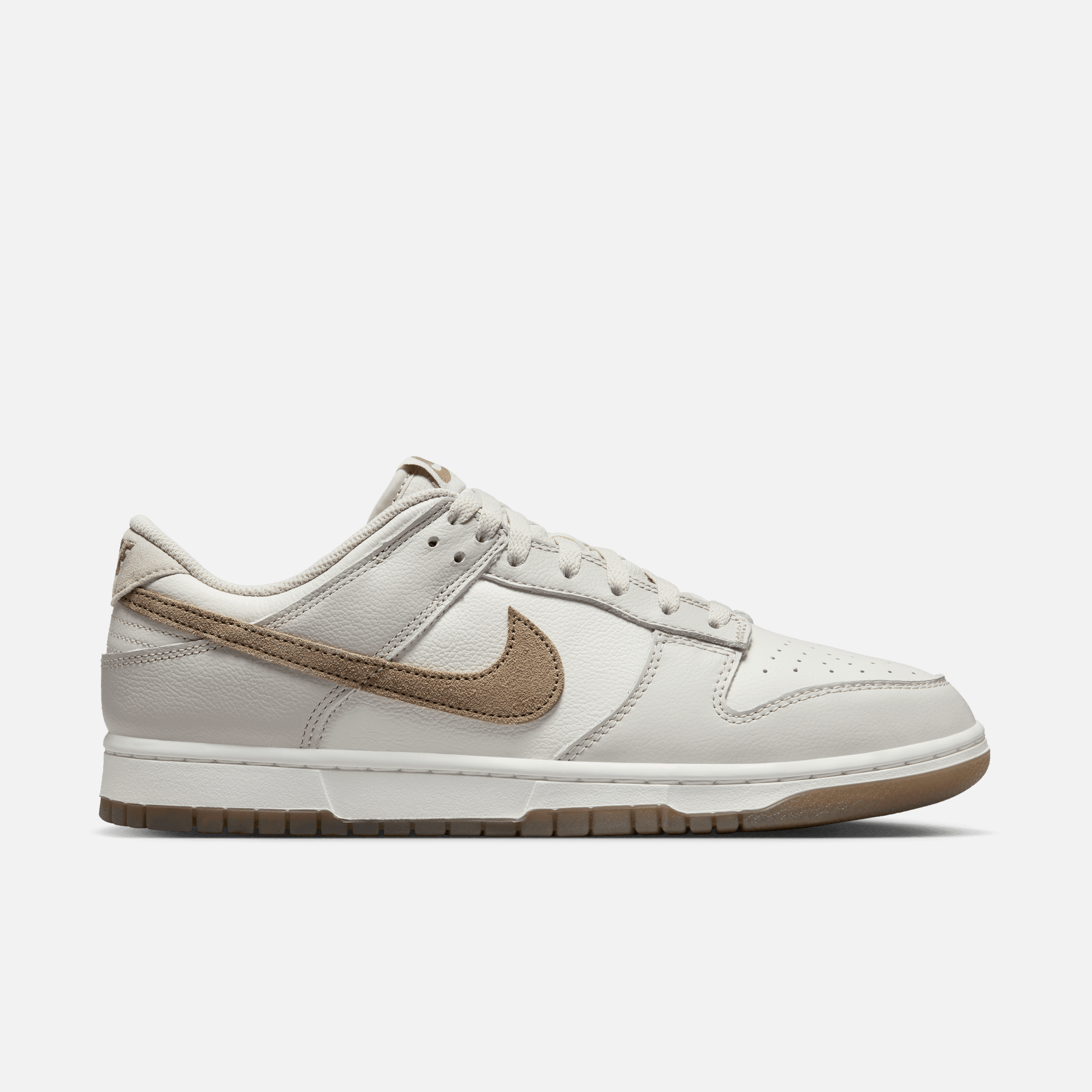 Nike Dunk Low Retro Phantom Khaki – Puffer Reds