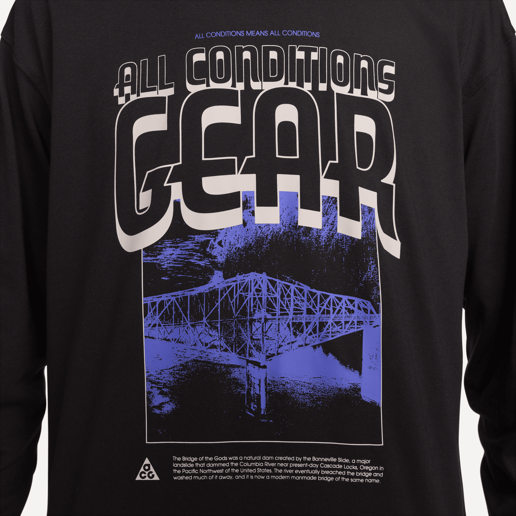 Nike ACG Long-Sleeve Dri-FIT Black T-Shirt