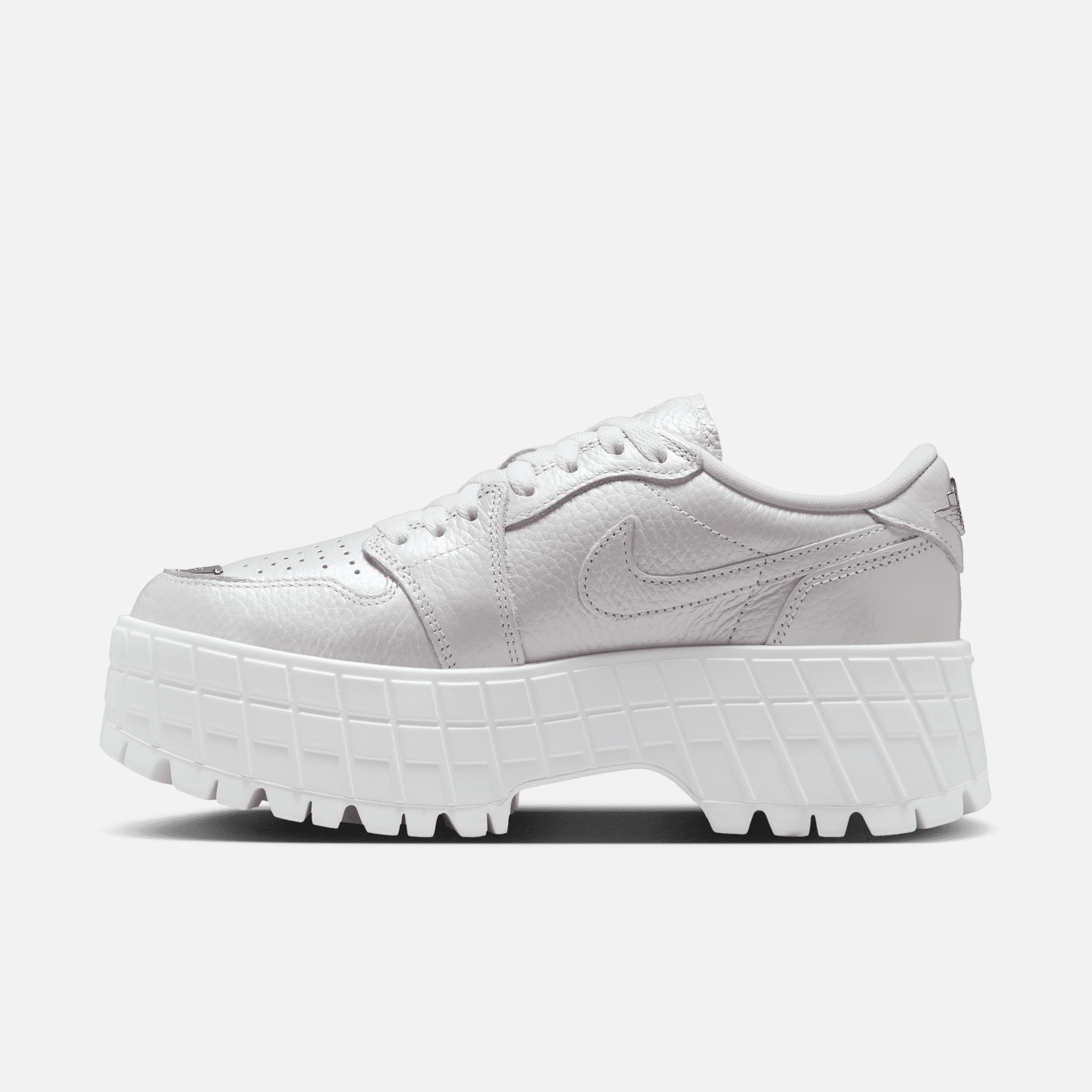 Air Jordan Women's 1 Brooklyn Low White