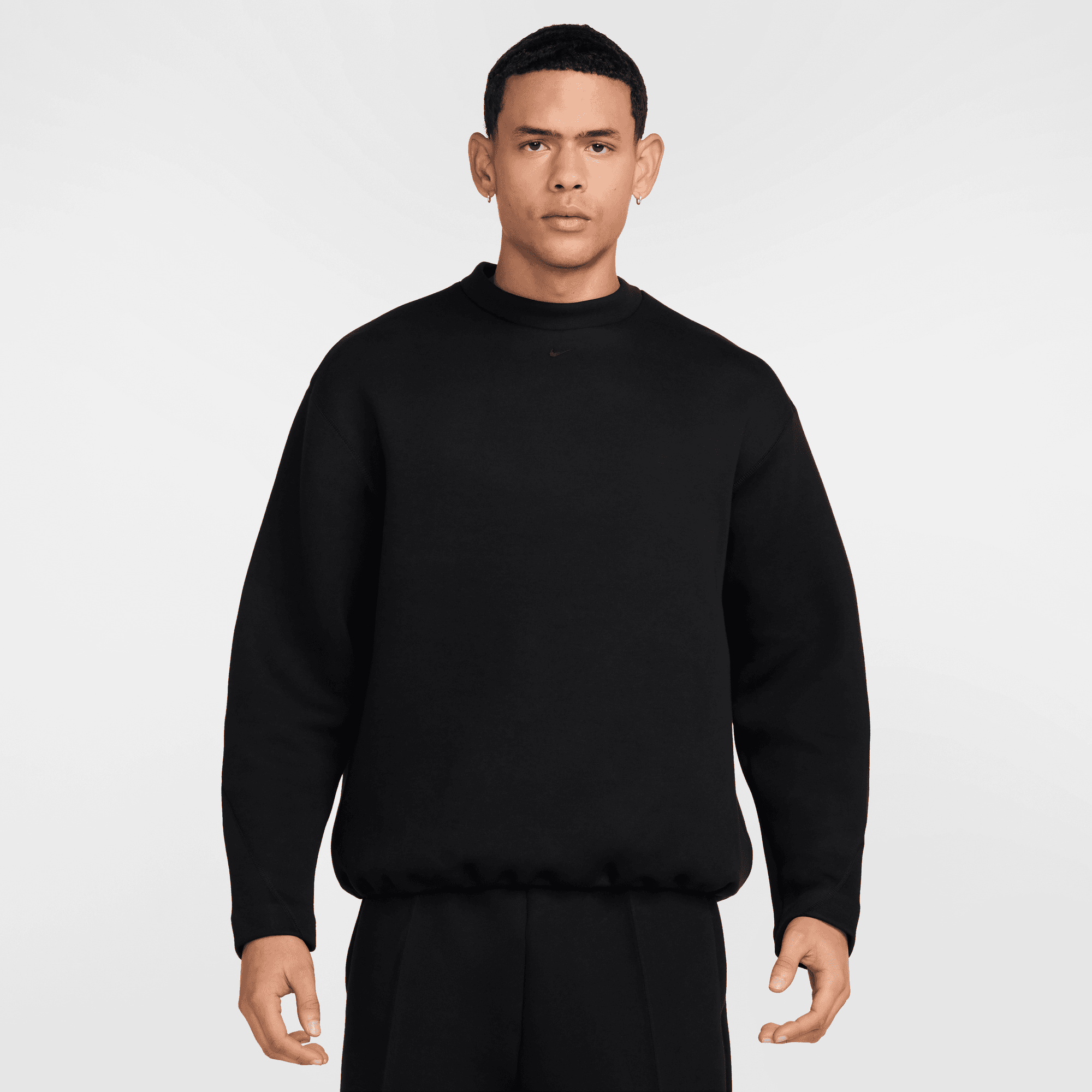 Nike Tech Black Fleece Crew – Puffer Reds Nike Tech Black Fleece Crew – Puffer Reds