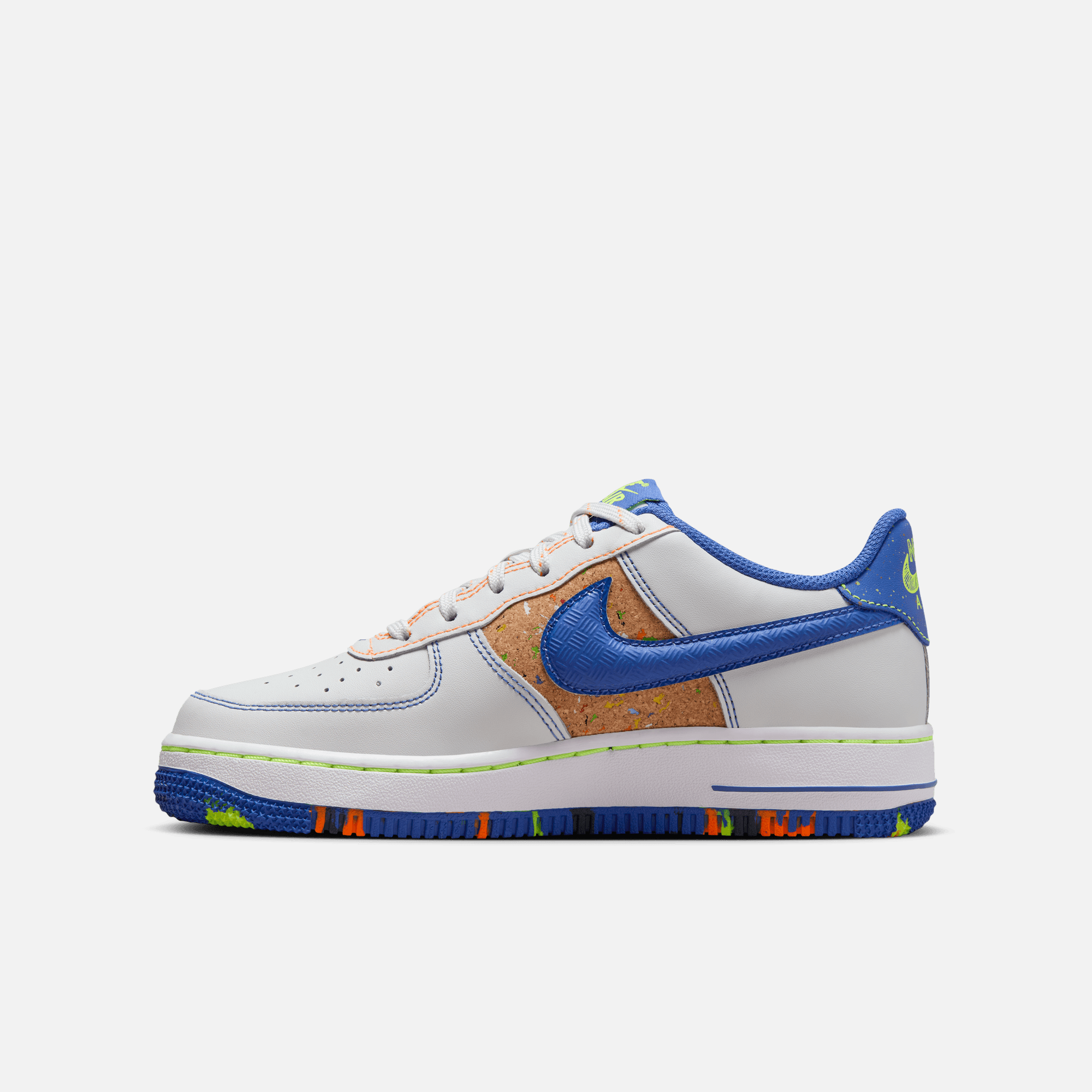 Nike Big Kids' Air Force 1 Low Playground Paint Pack (GS)