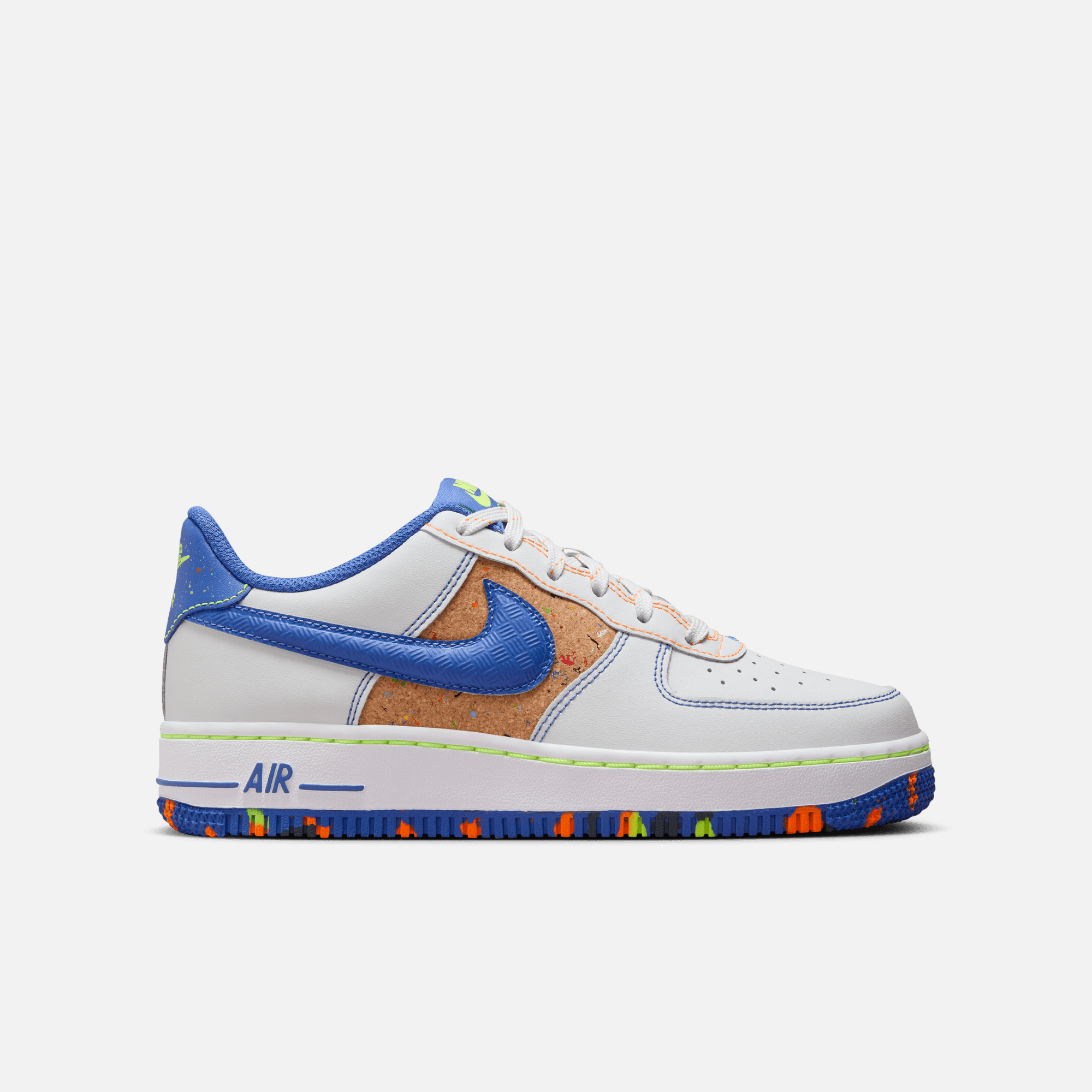 Nike Big Kids' Air Force 1 Low Playground Paint Pack (GS Nike Big Kids' Air Force 1 Low Playground Paint Pack (GS