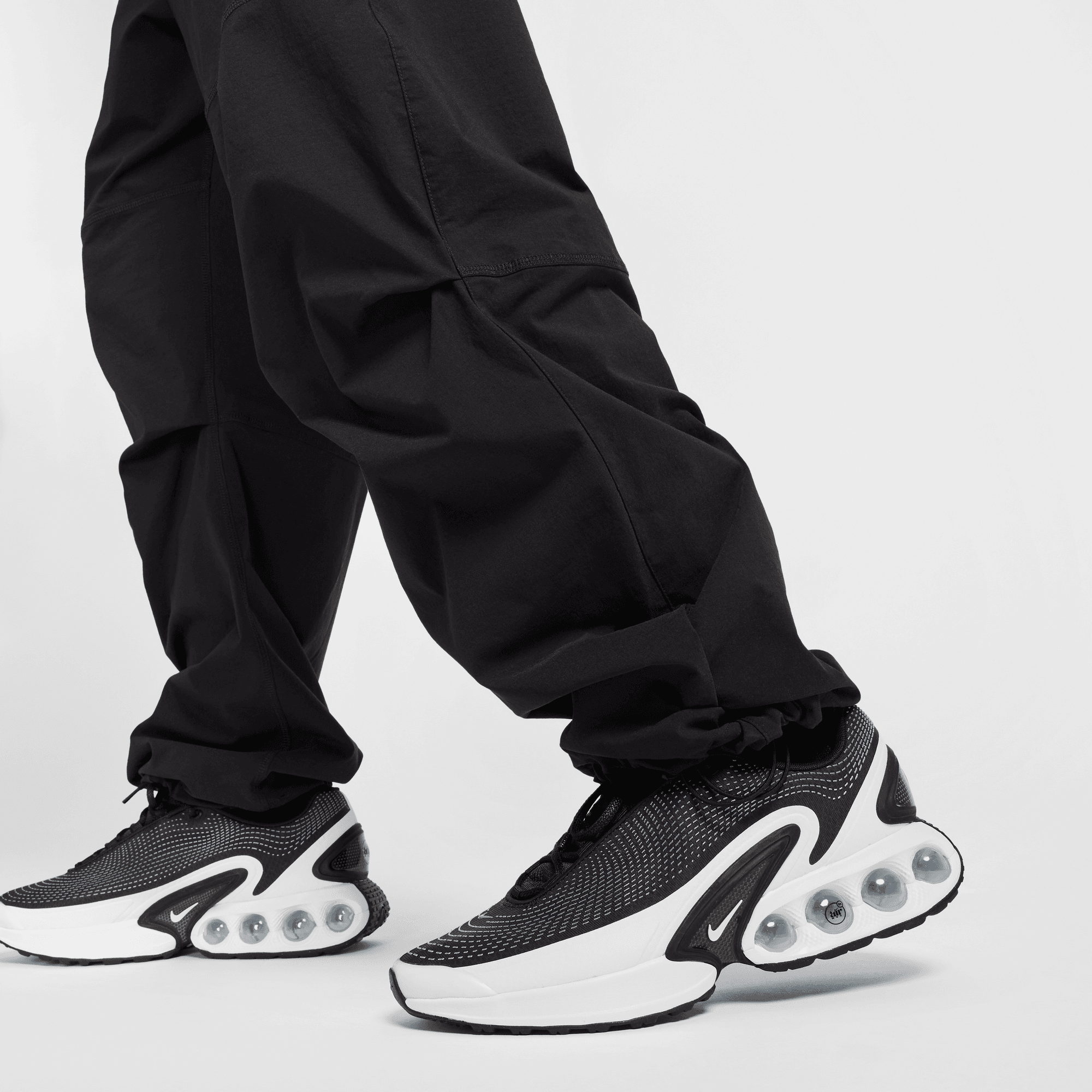 Nike Tech Woven Oversized Black Pants