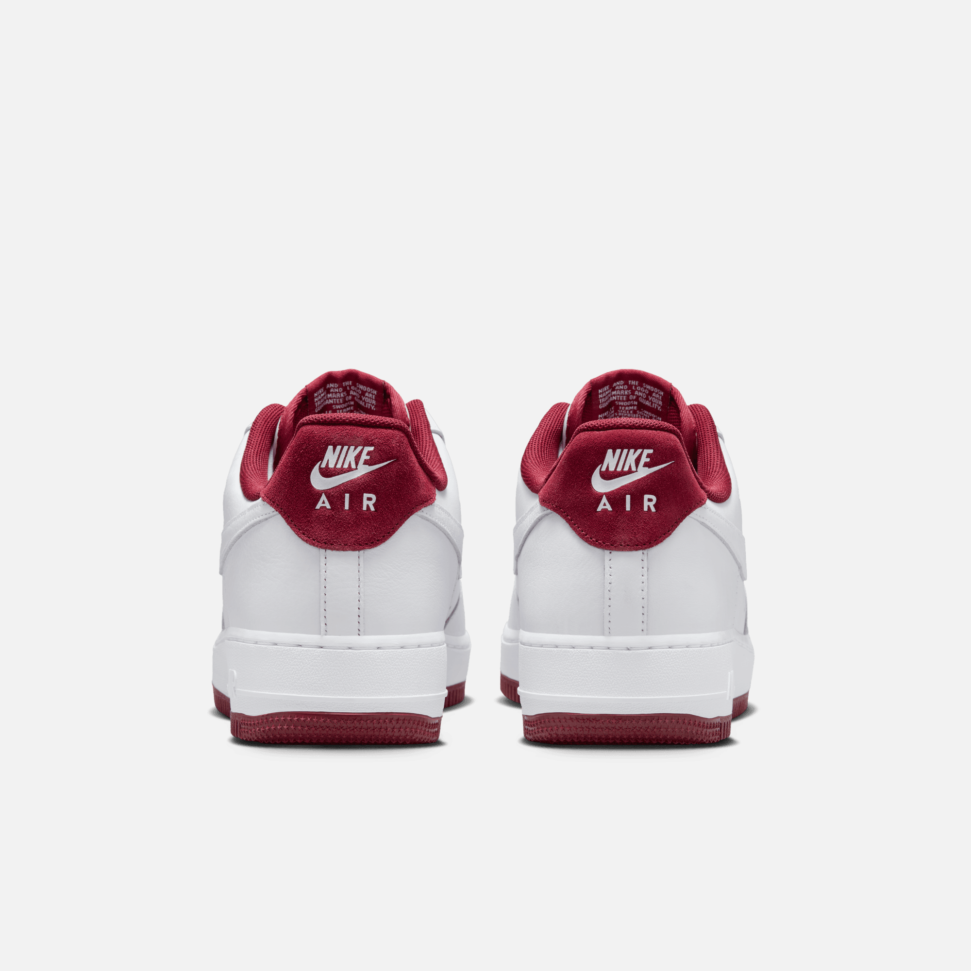 Nike Air Force 1 Low Mini Swoosh White Team Red
