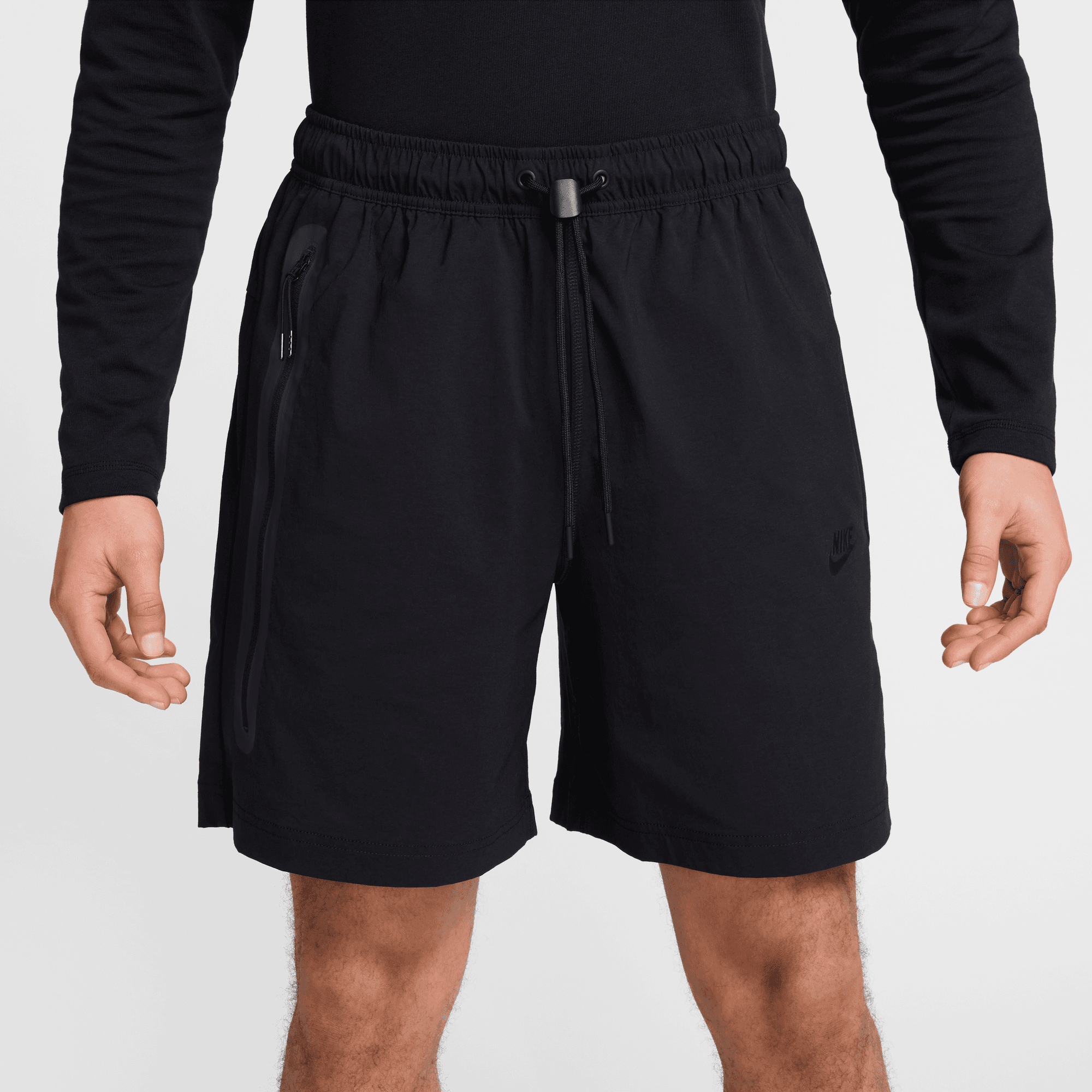 Nike Tech Woven Black Shorts – Puffer Reds