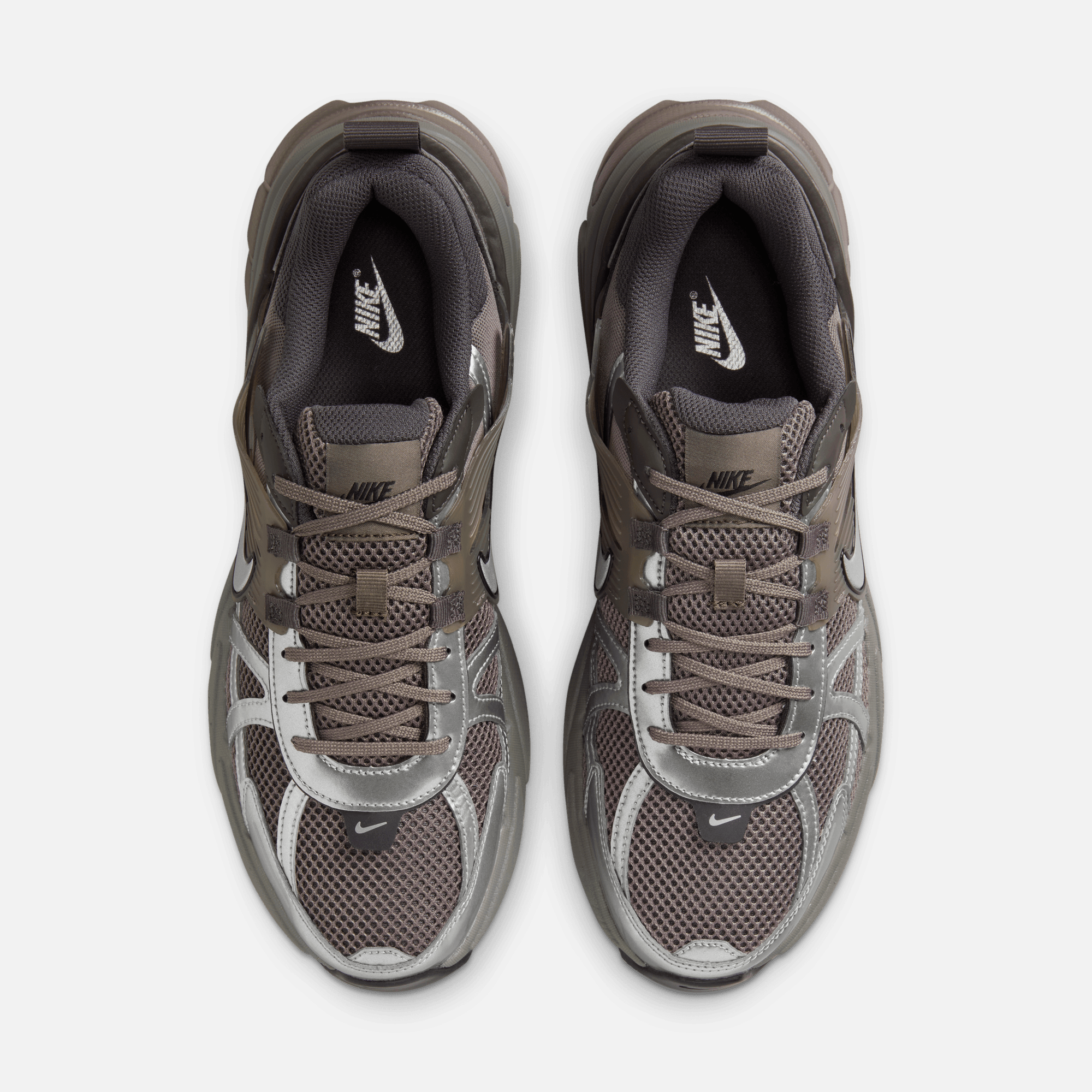 Nike V2K Run Cave Stone Metallic Silver