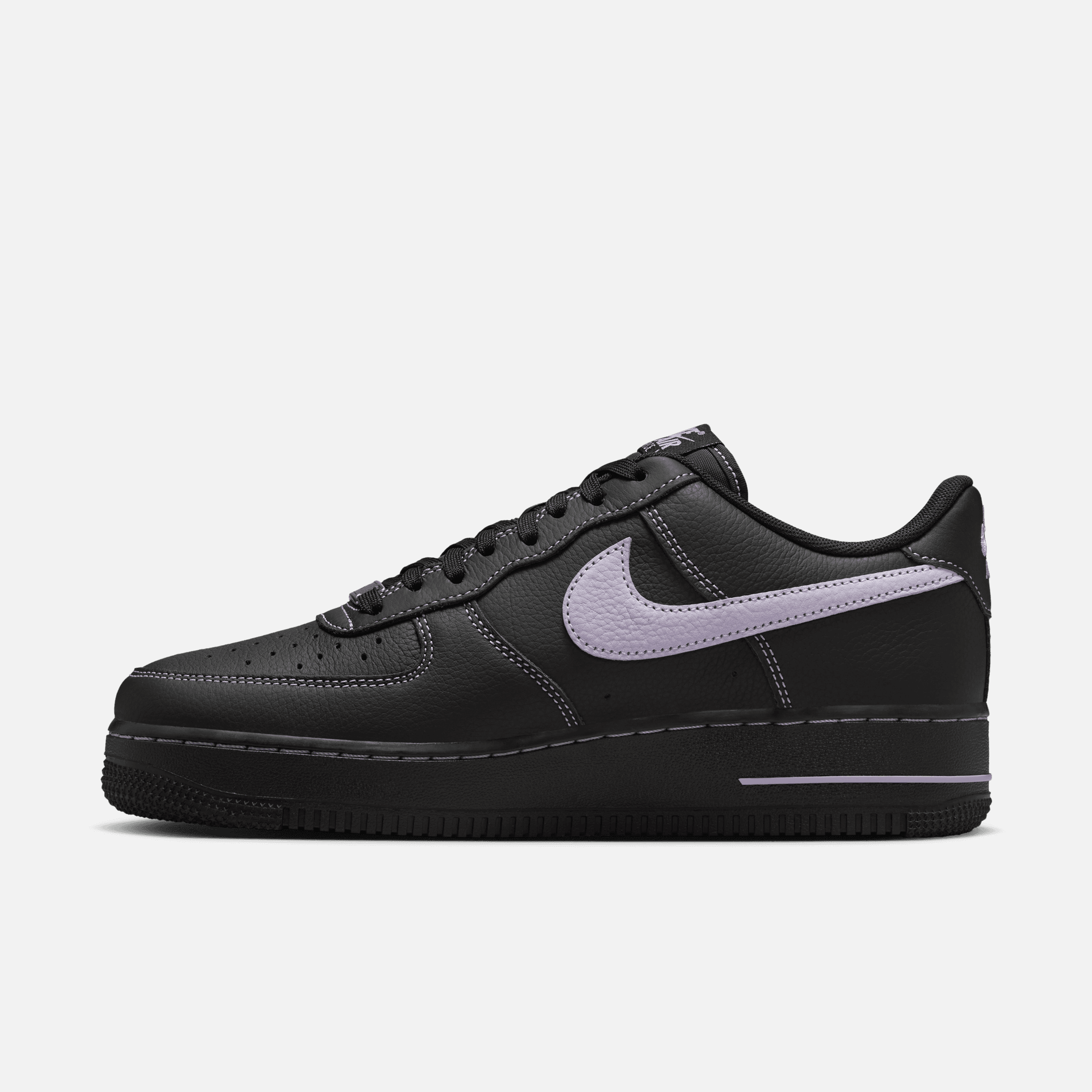 Nike Air Force 1 Low Hydrangeas Black Contrast Stitch