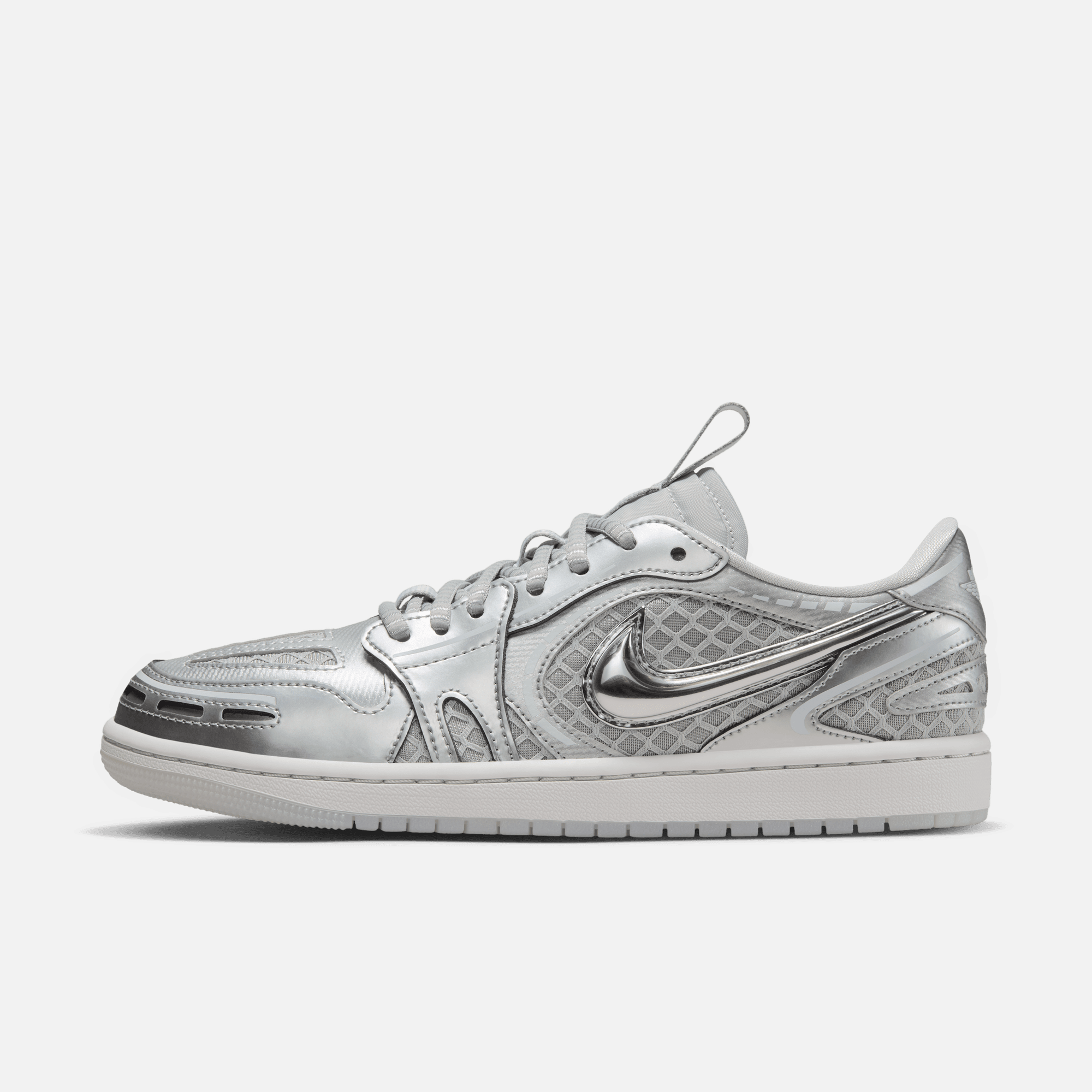 Air Jordan Women's 1 Low Method of Make V3 Metallic Silver
