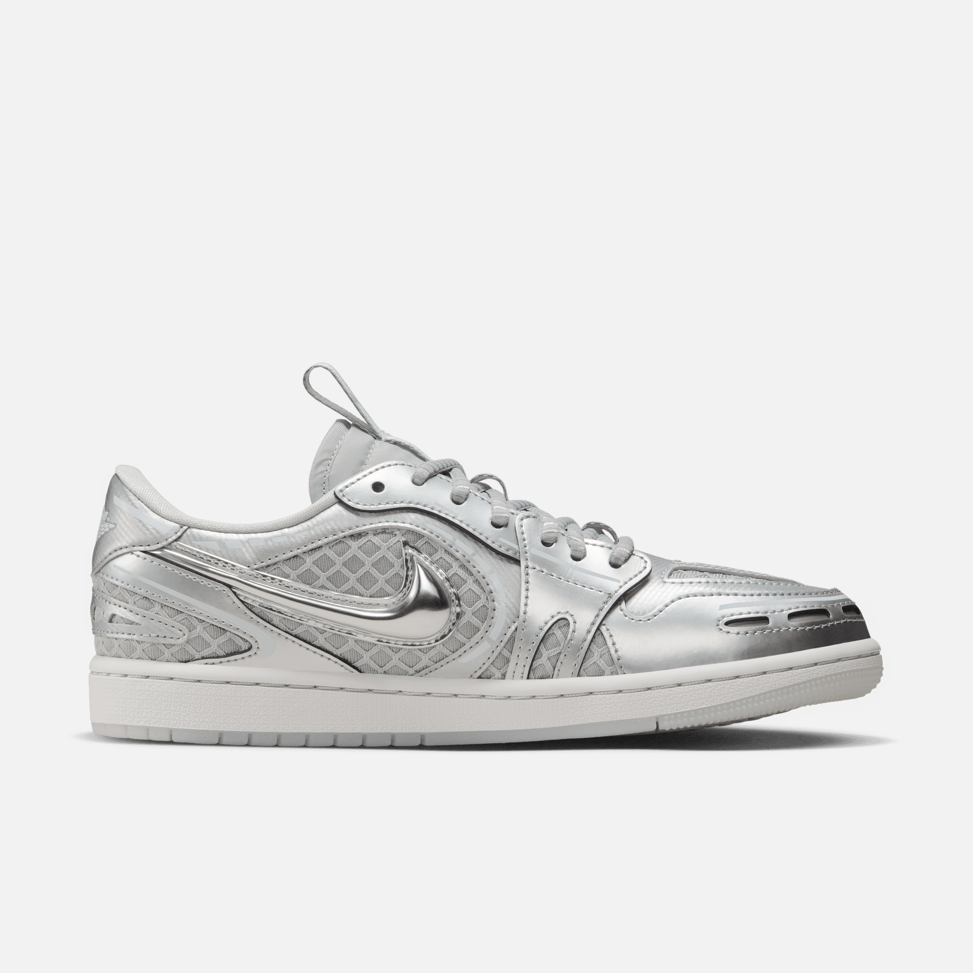 Air Jordan Women's 1 Low Method of Make V3 Metallic Silver