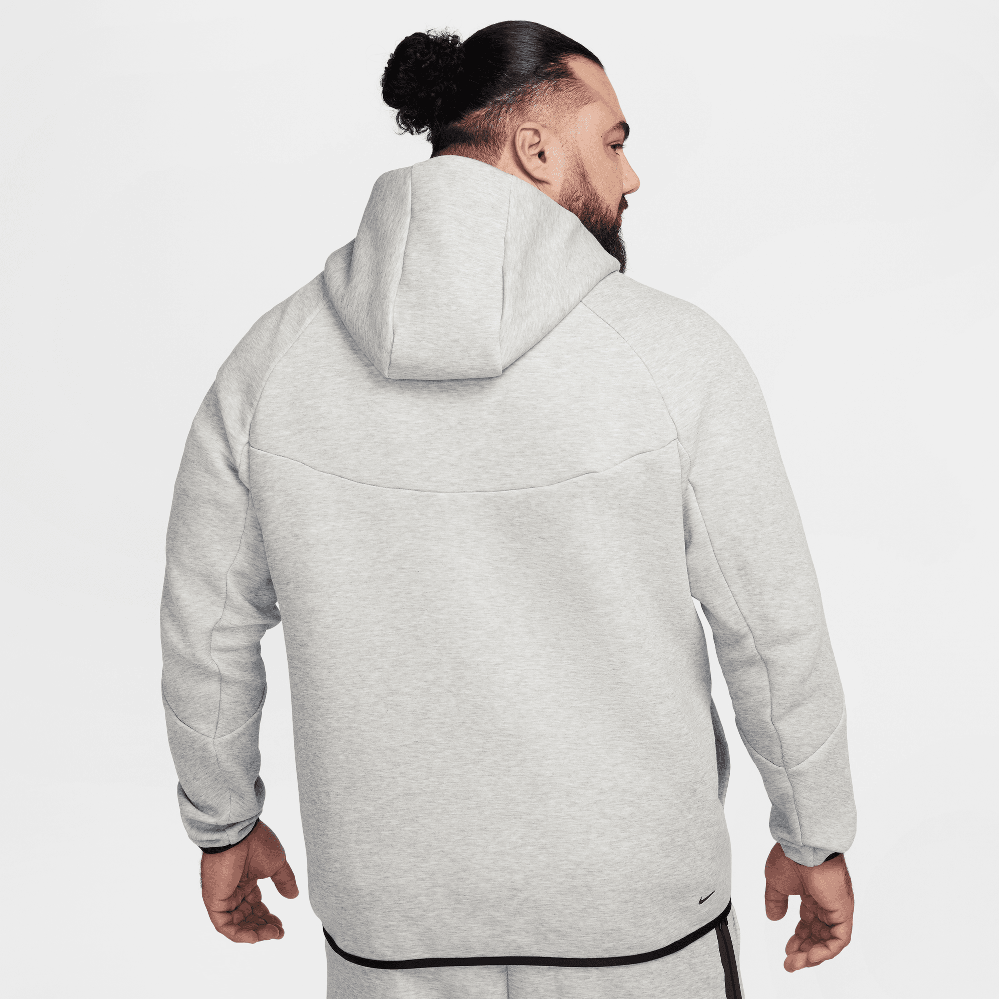 Nike Fleece Windrunner Full-Zip Grey Jacket