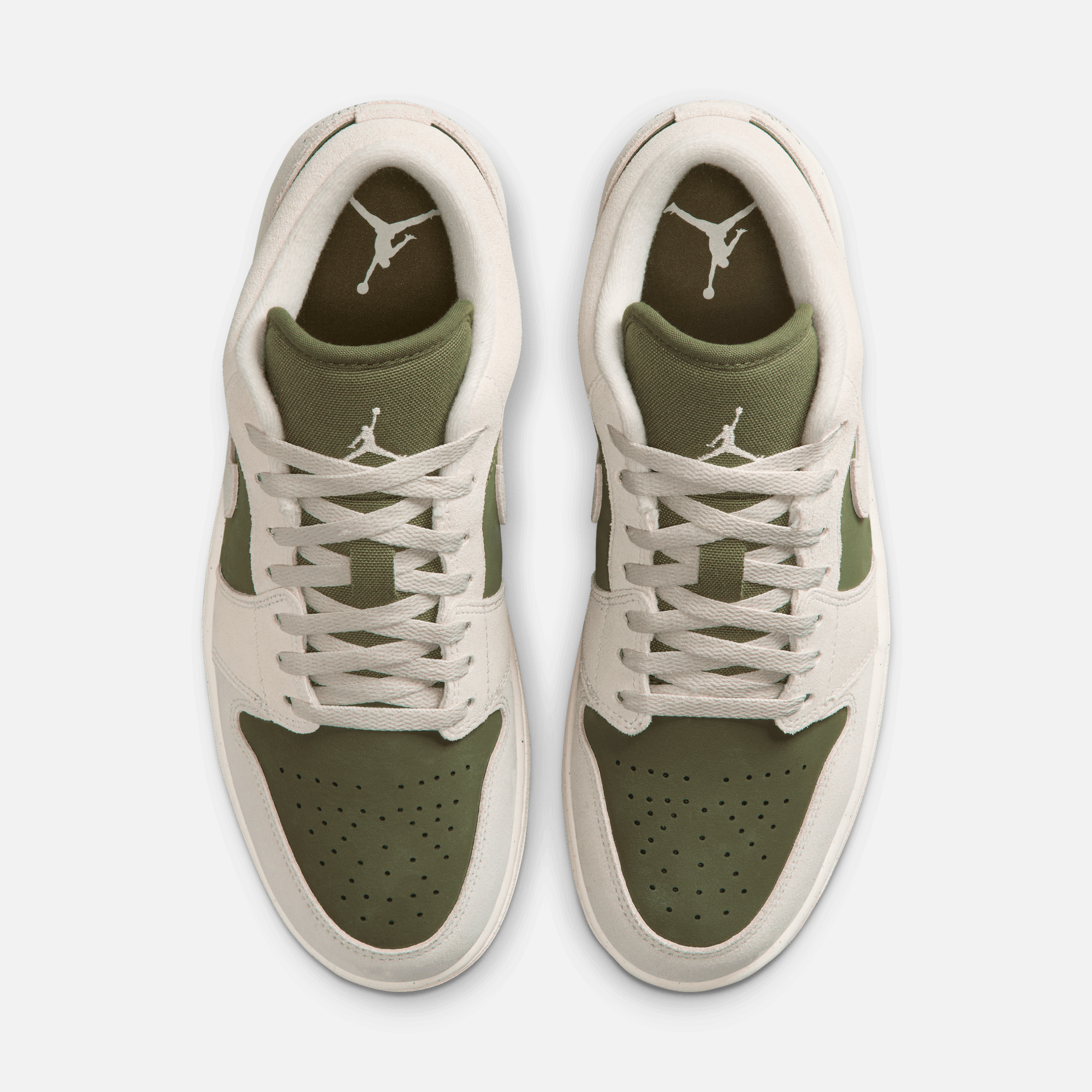 Air Jordan 1 Low SE Medium Olive Sail