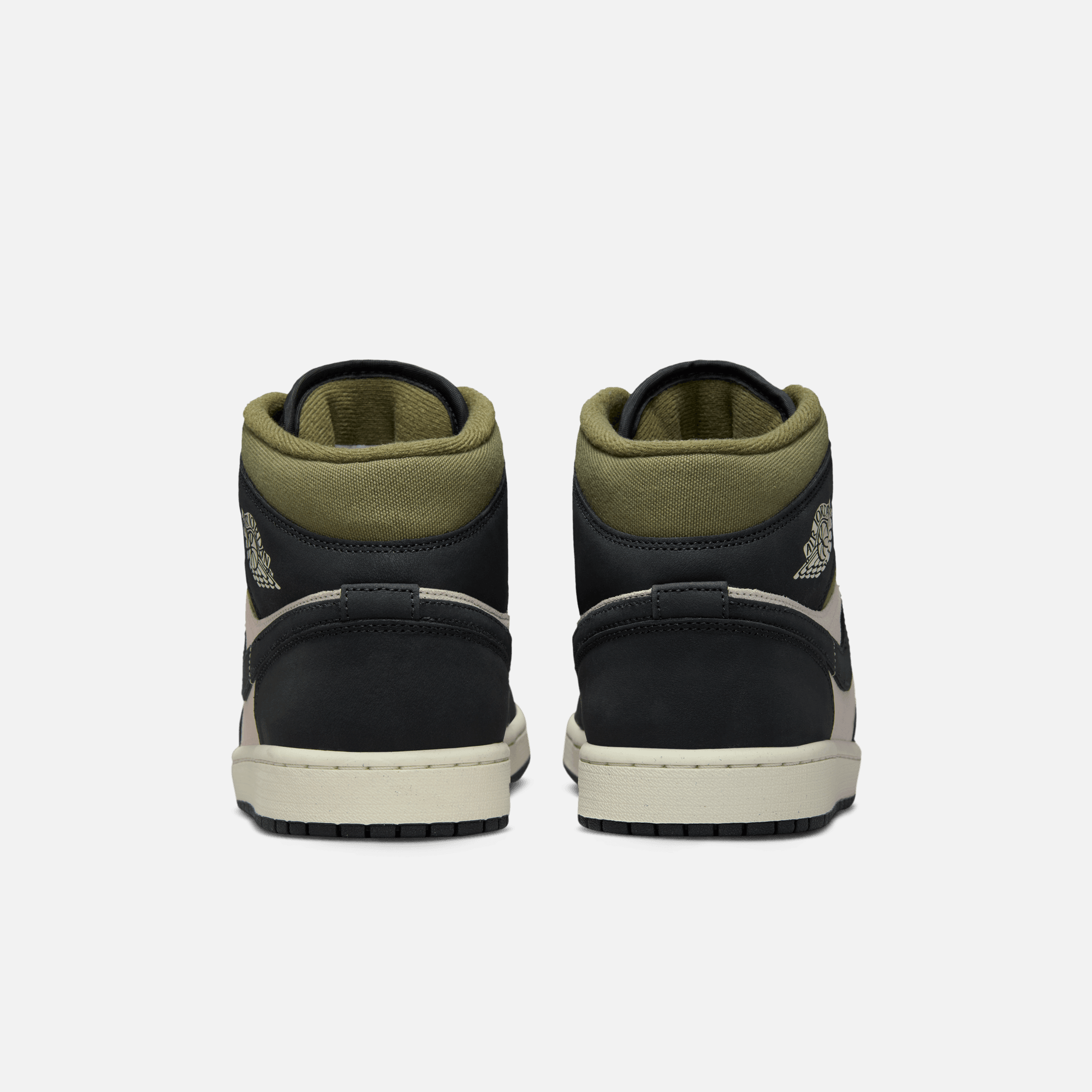 Air Jordan 1 Mid SE Off Noir Medium Olive